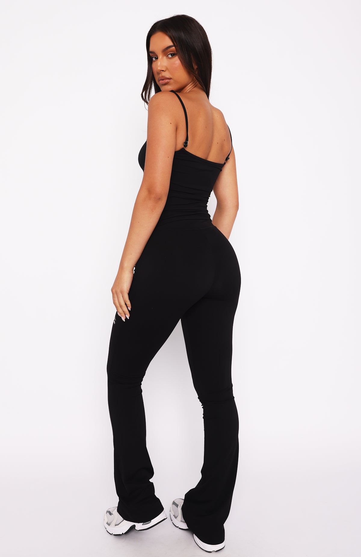 Season 7 High-Waisted Flare Leggings Jet