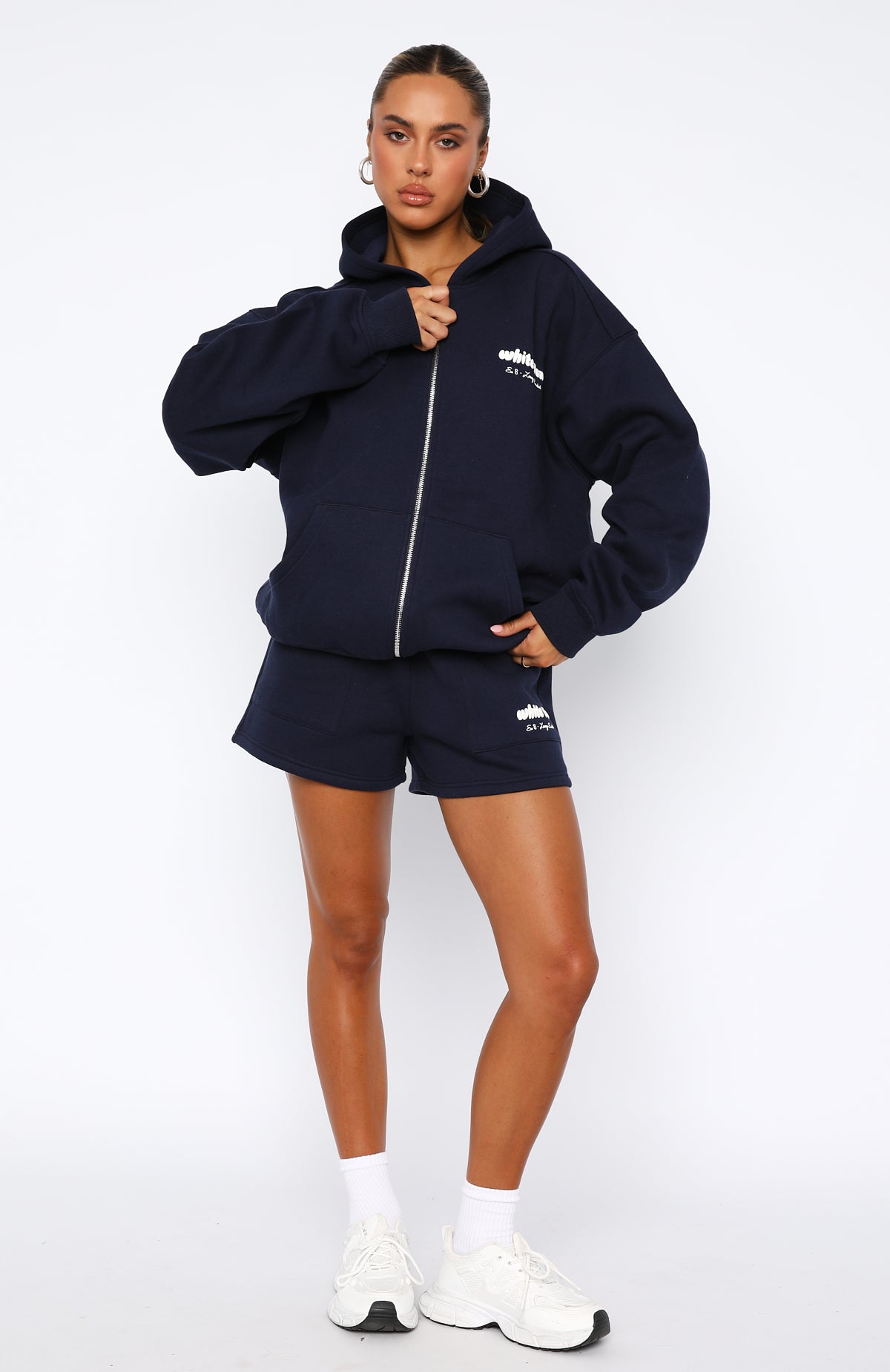 New Era 8 Nautical Lounge Shorts - Fleece Comfort & Drawstring Waist