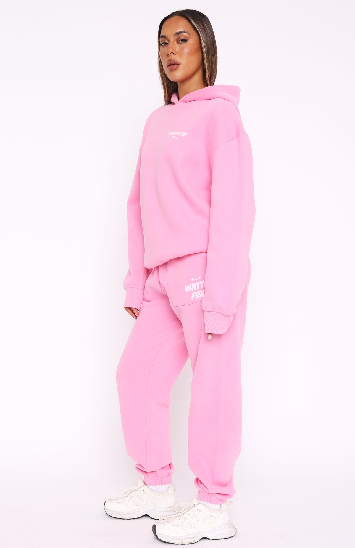 Women's Bubblegum Pink Sweatpants - Offstage Fleece Joggers with Side Pockets