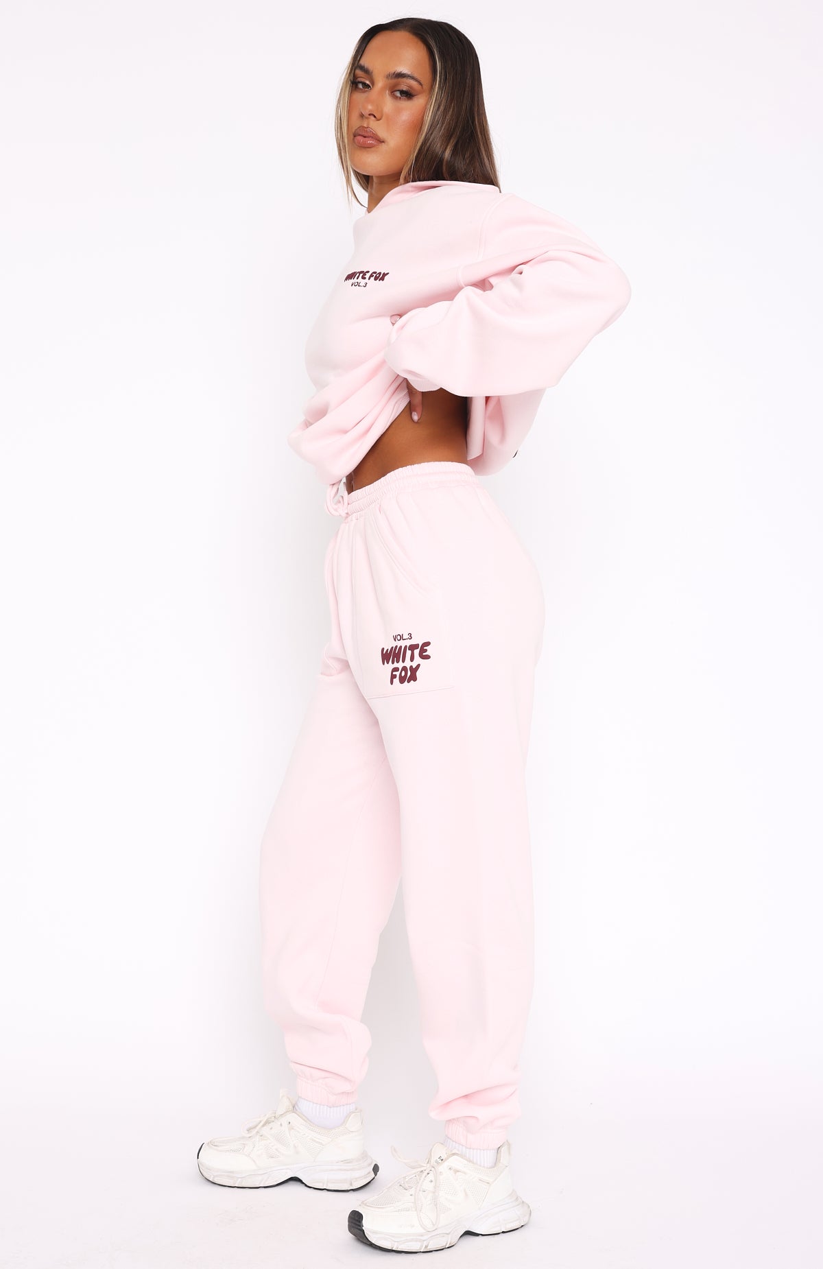 Offstage Cupcake Fleece Sweatpants with Side Pockets