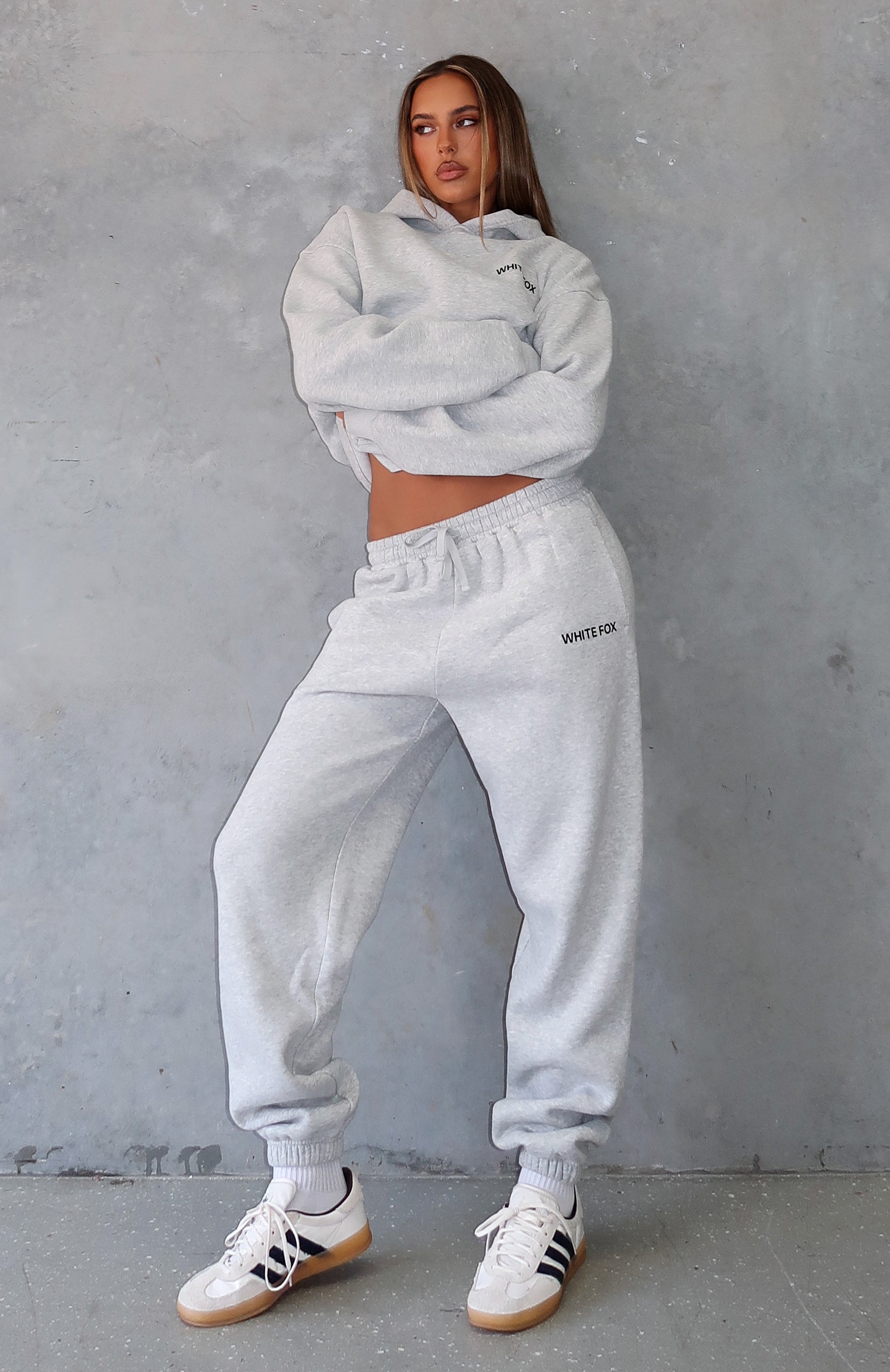 Core Classic Sweatpants - Dark Grey Marle Fleece Joggers