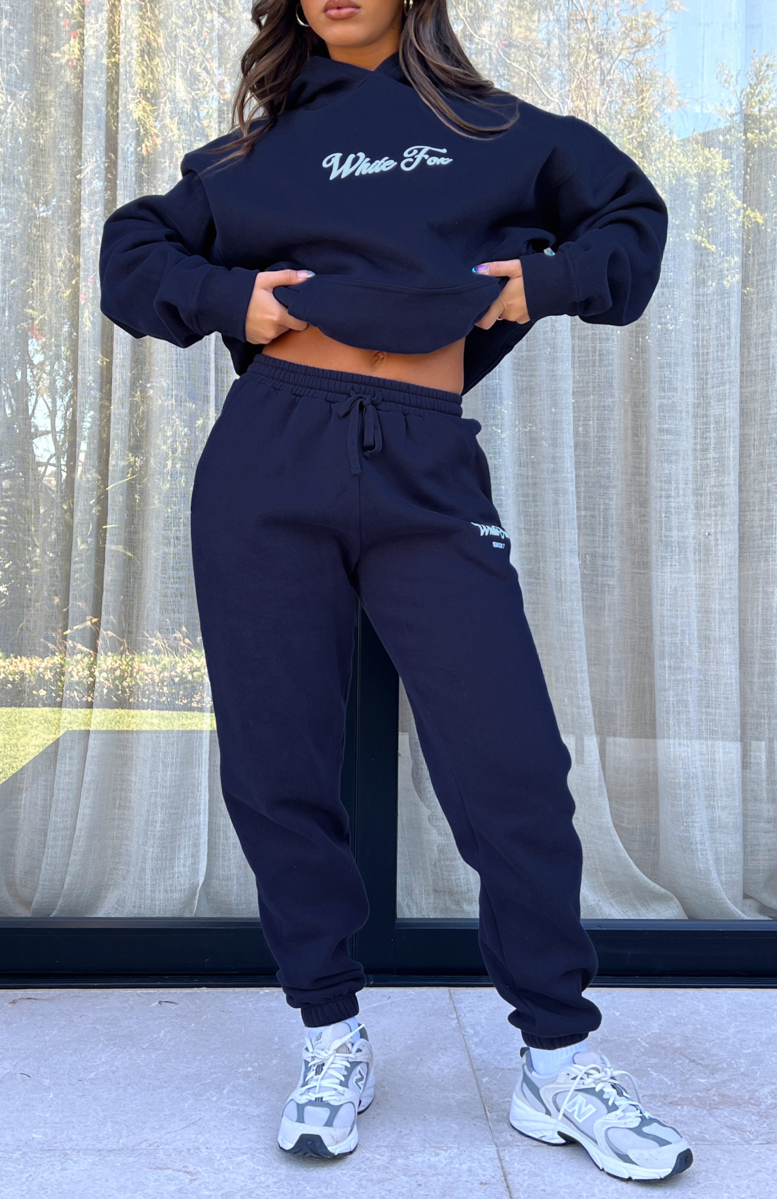 Season 7 Deep Sea Fleece Sweatpants with Side Pockets