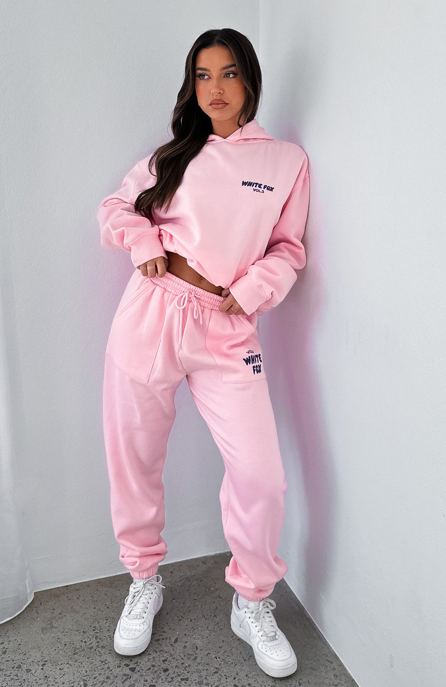 Offstage Sweatpants for Women - Posy Pink Fleece Joggers