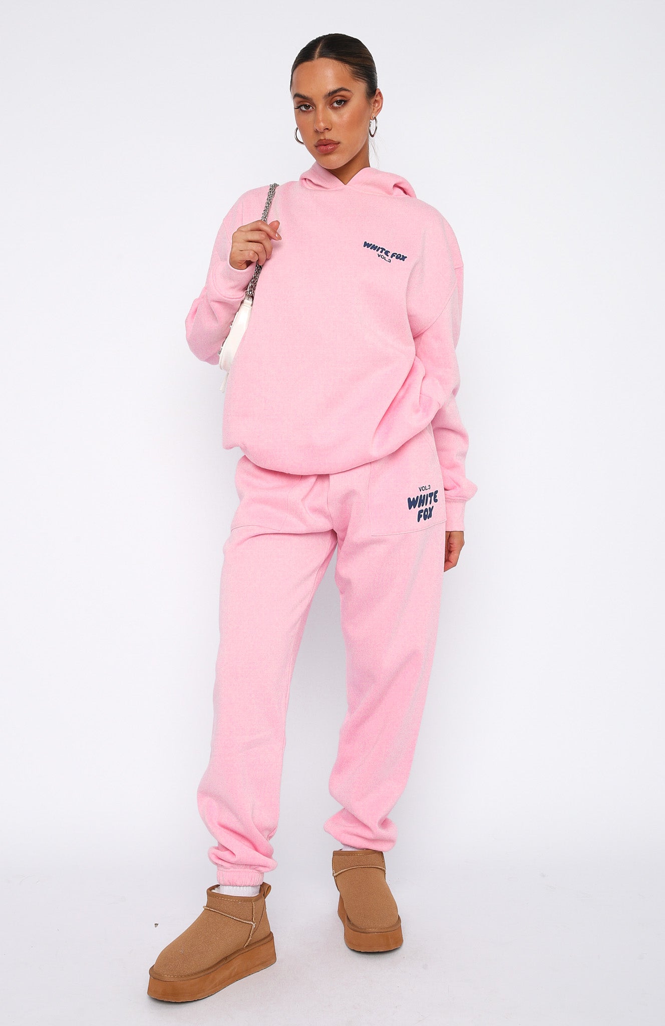 Offstage Sweatpants for Women - Posy Pink Fleece Joggers