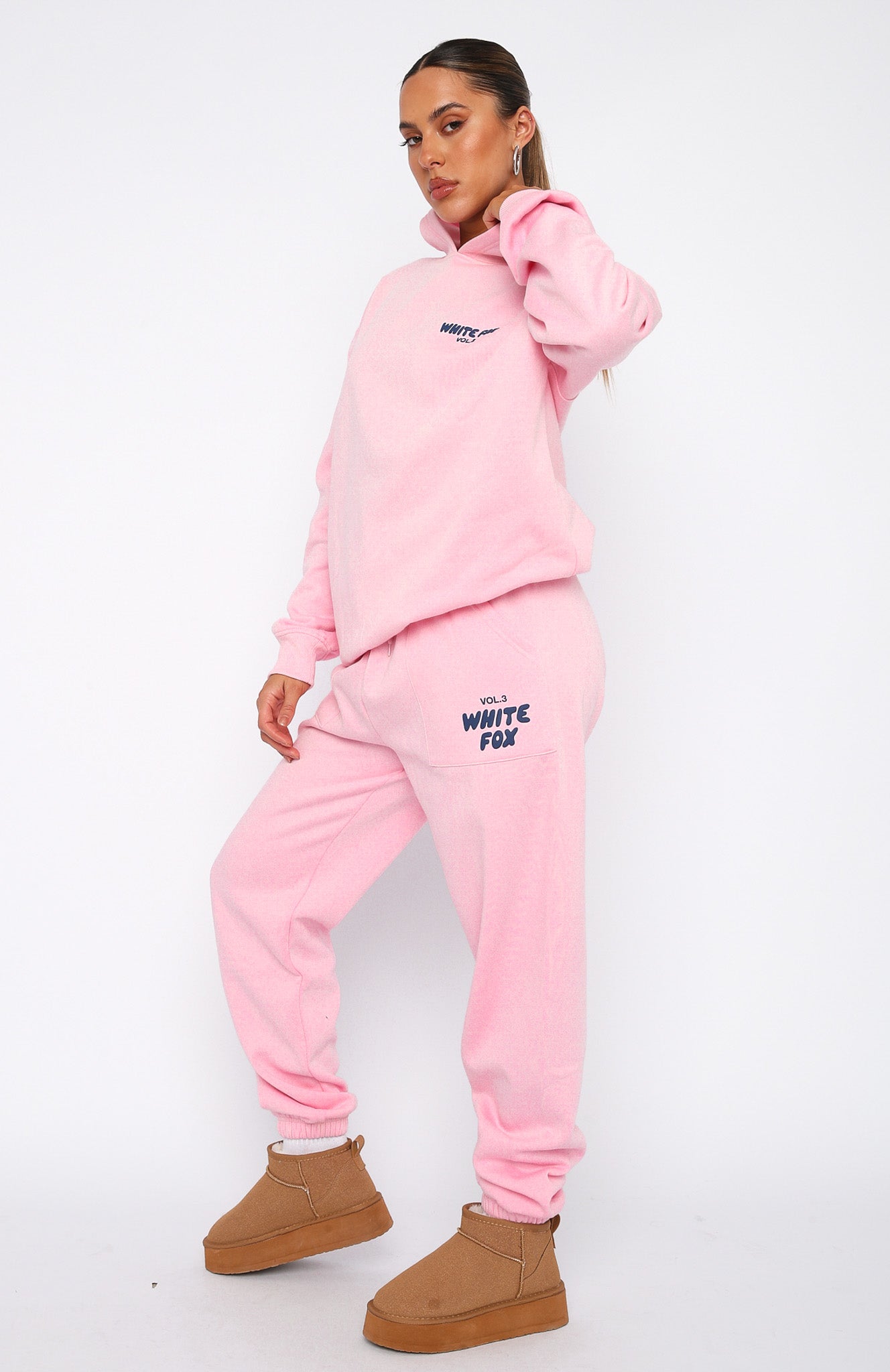 Offstage Sweatpants for Women - Posy Pink Fleece Joggers