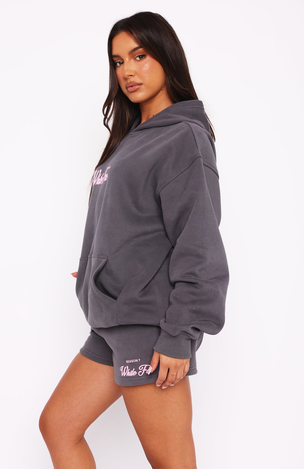 Season 7 Oversized Hoodie - Soft Fleece Pullover with Puff Print