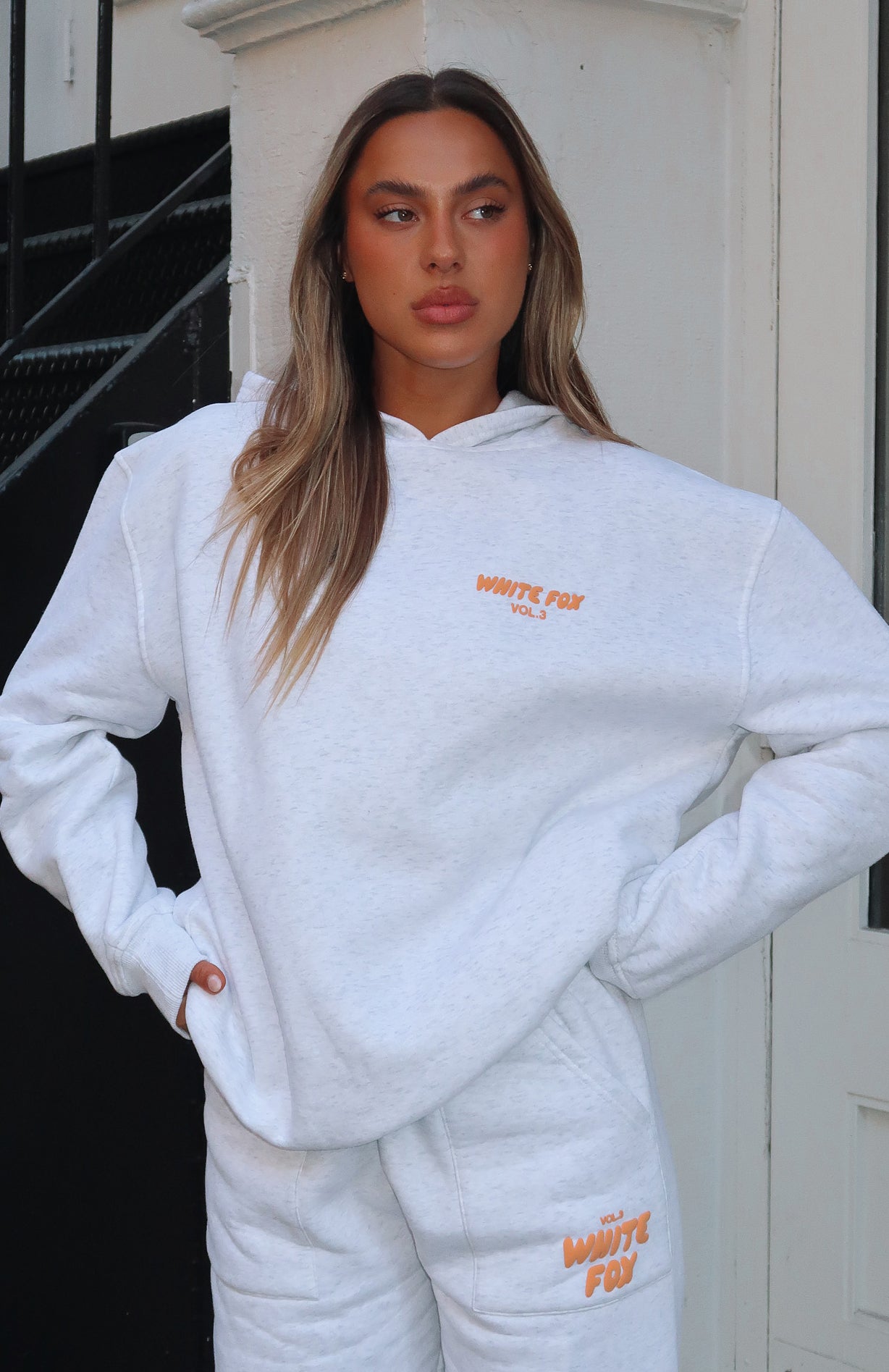 Peach Fizz Oversized Offstage Hoodie - Soft Fleece Unisex