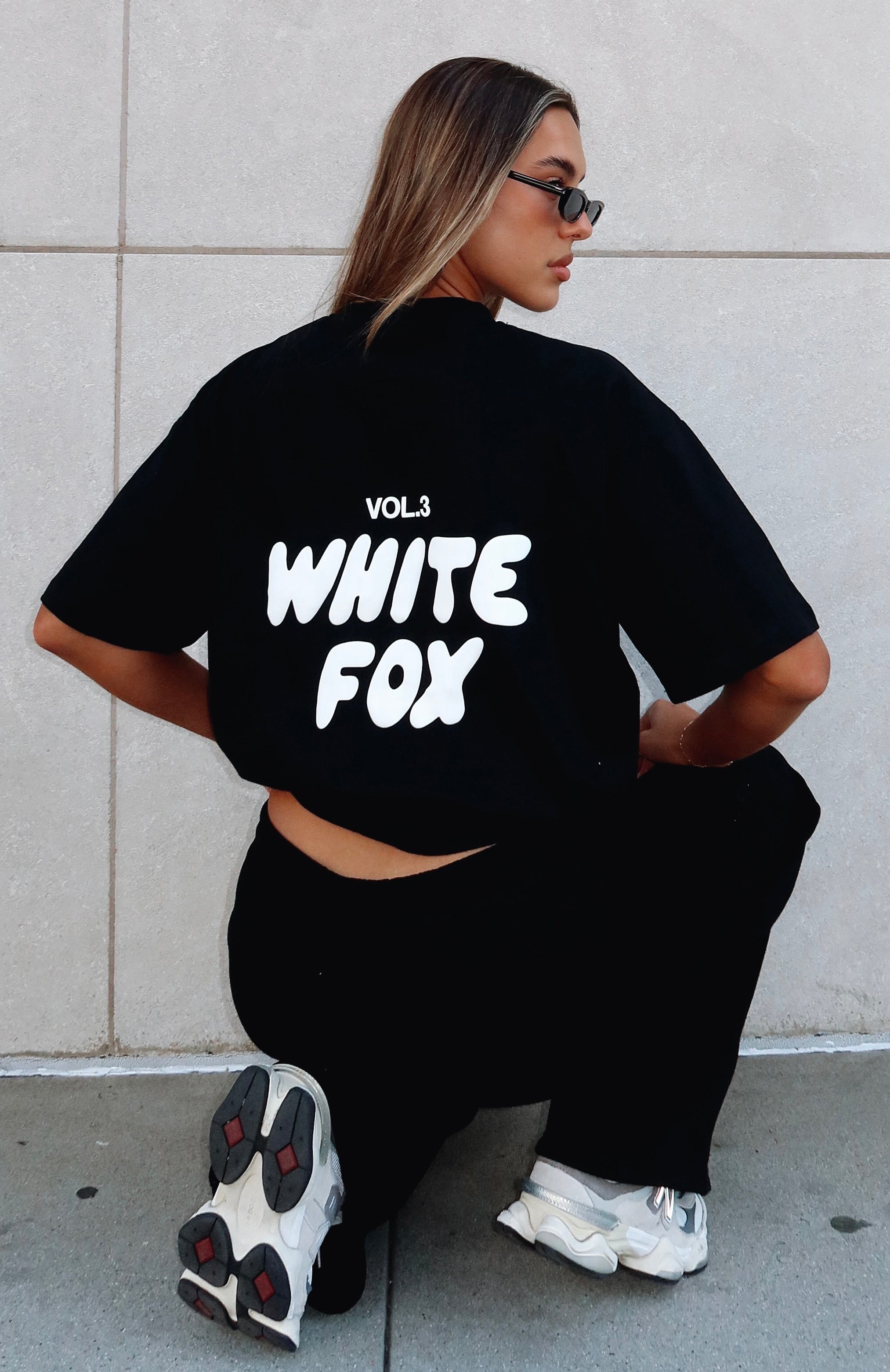 Offstage Oversized Graphic Tee Black - 100% Cotton