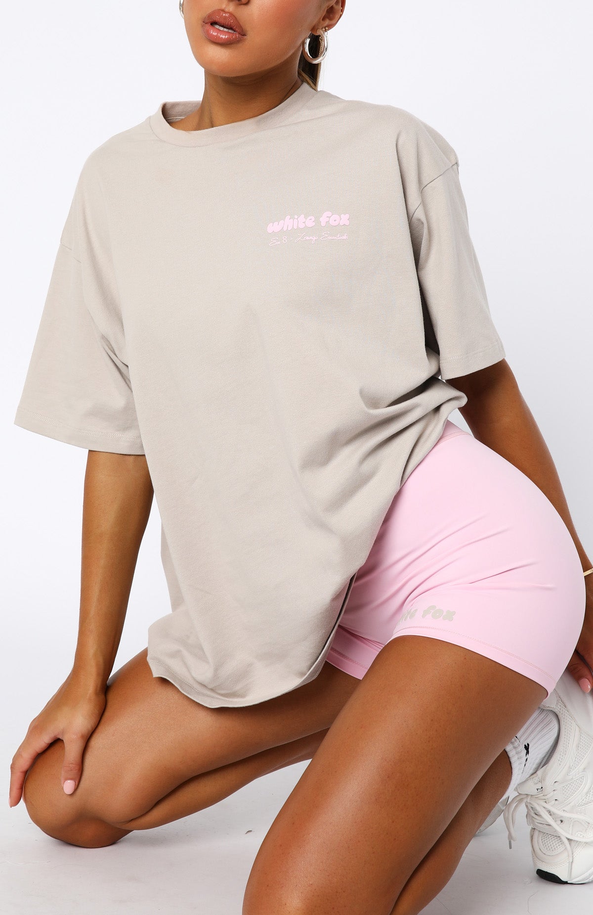 Era 8 Oversized Cotton T-Shirt with Mooncake Graphic