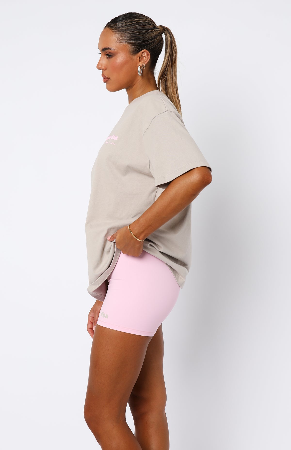 Era 8 Oversized Cotton T-Shirt with Mooncake Graphic