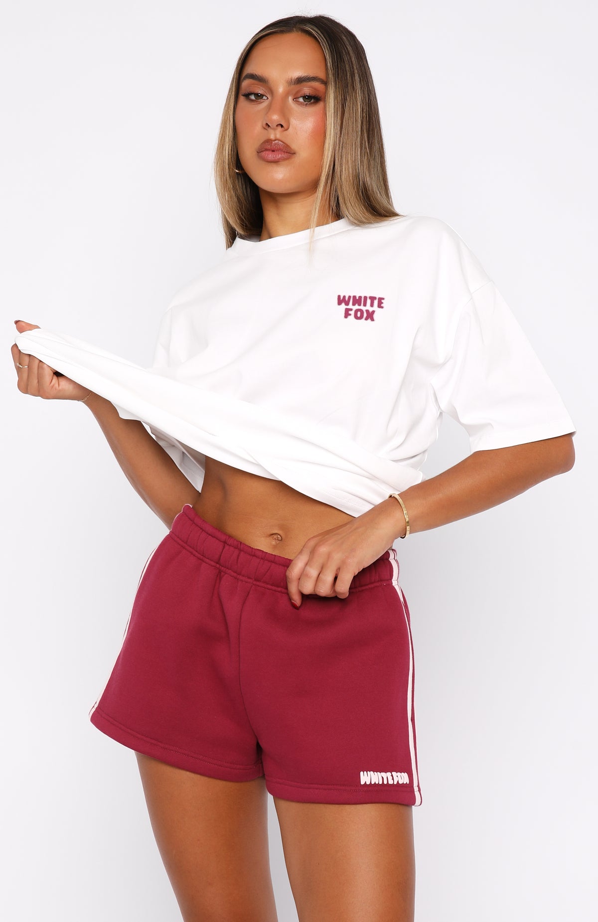 11th Street Women's Lounge Shorts - Fleece Lined, Elastic Waistband