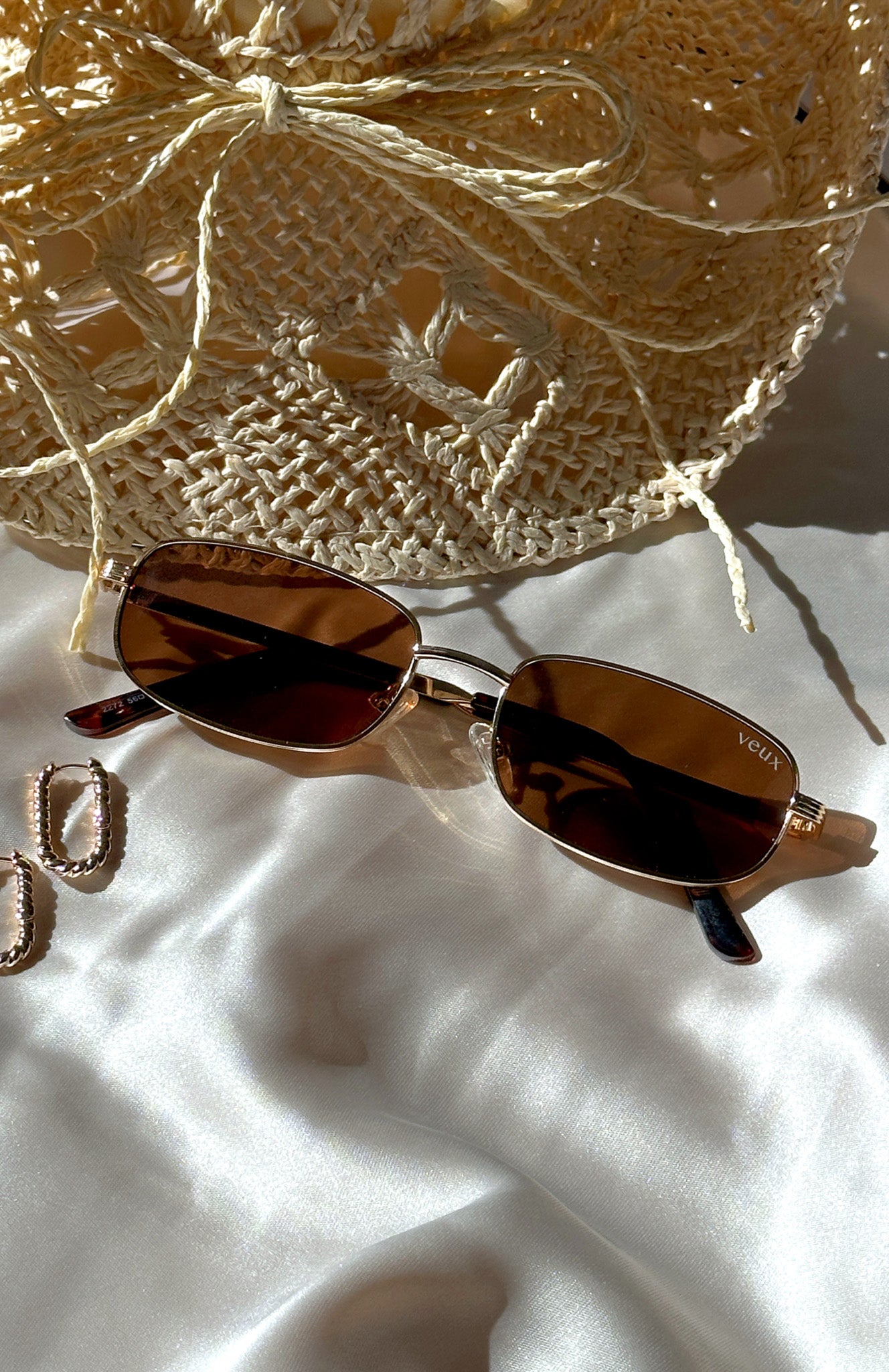 Canyon Gold/Brown Lens Sunglasses - Zinc Alloy Frame