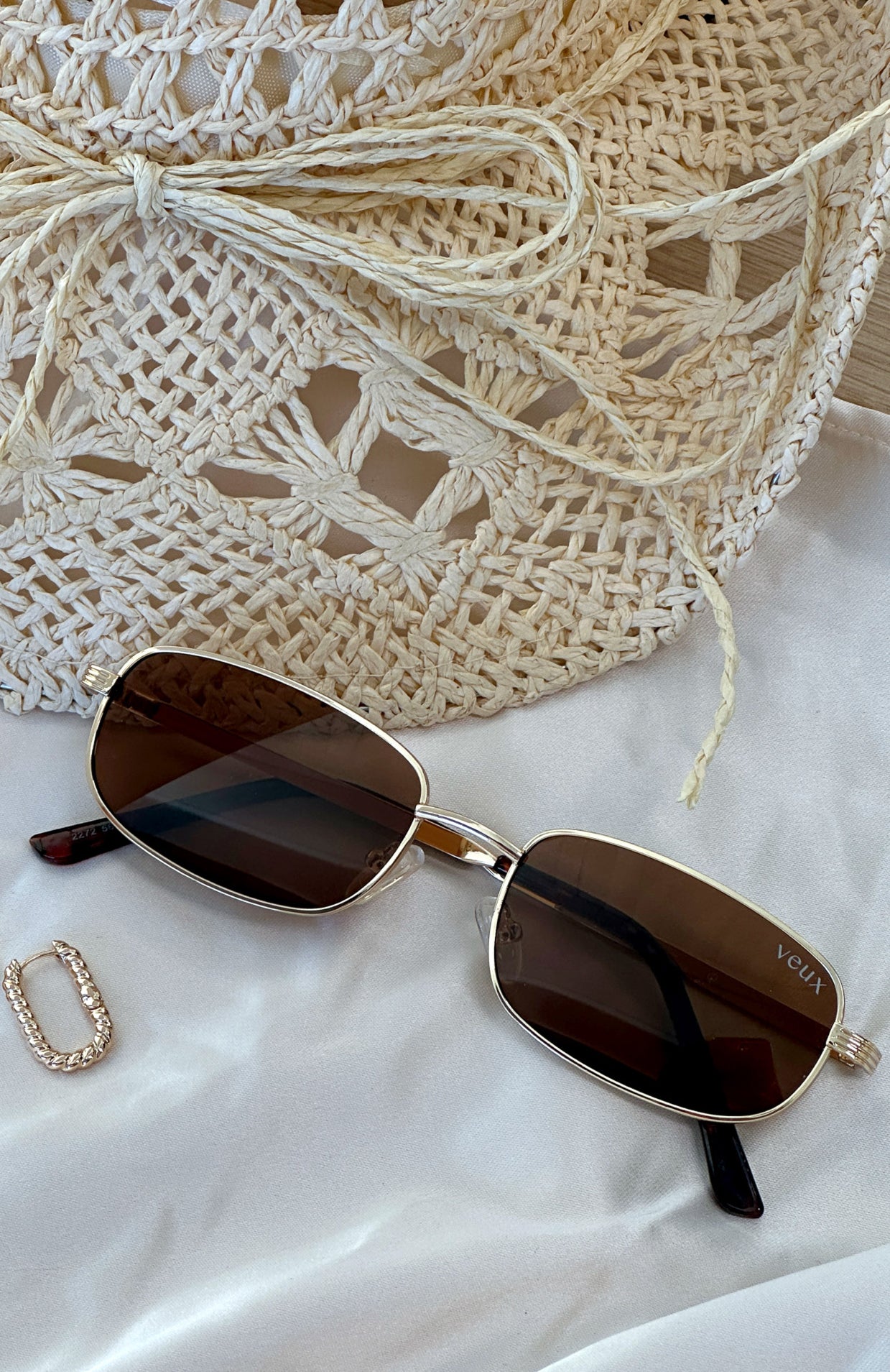 Canyon Gold/Brown Lens Sunglasses - Zinc Alloy Frame