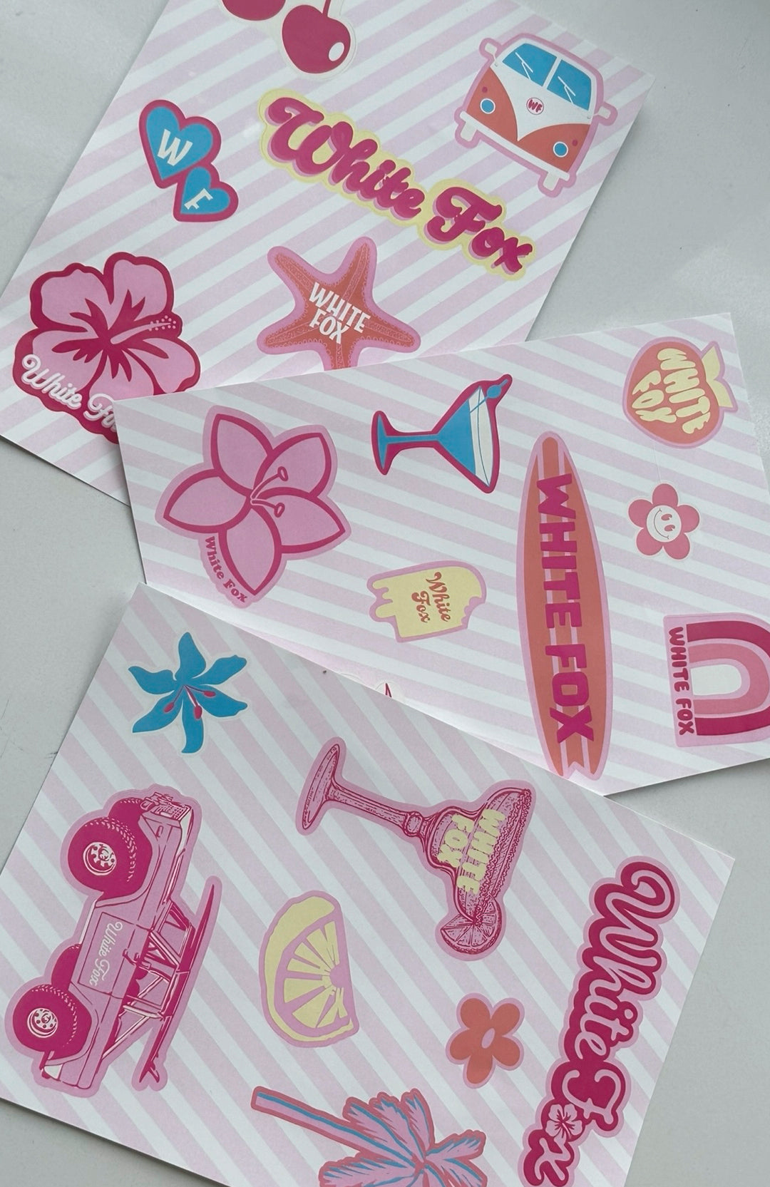 Serene Dreams Sticker Pack - 3 Sheets of Cute Assorted Stickers