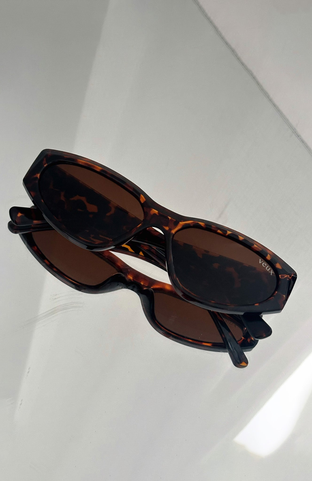 Elias Tortoise Sunglasses with Dark Polycarbonate Lenses