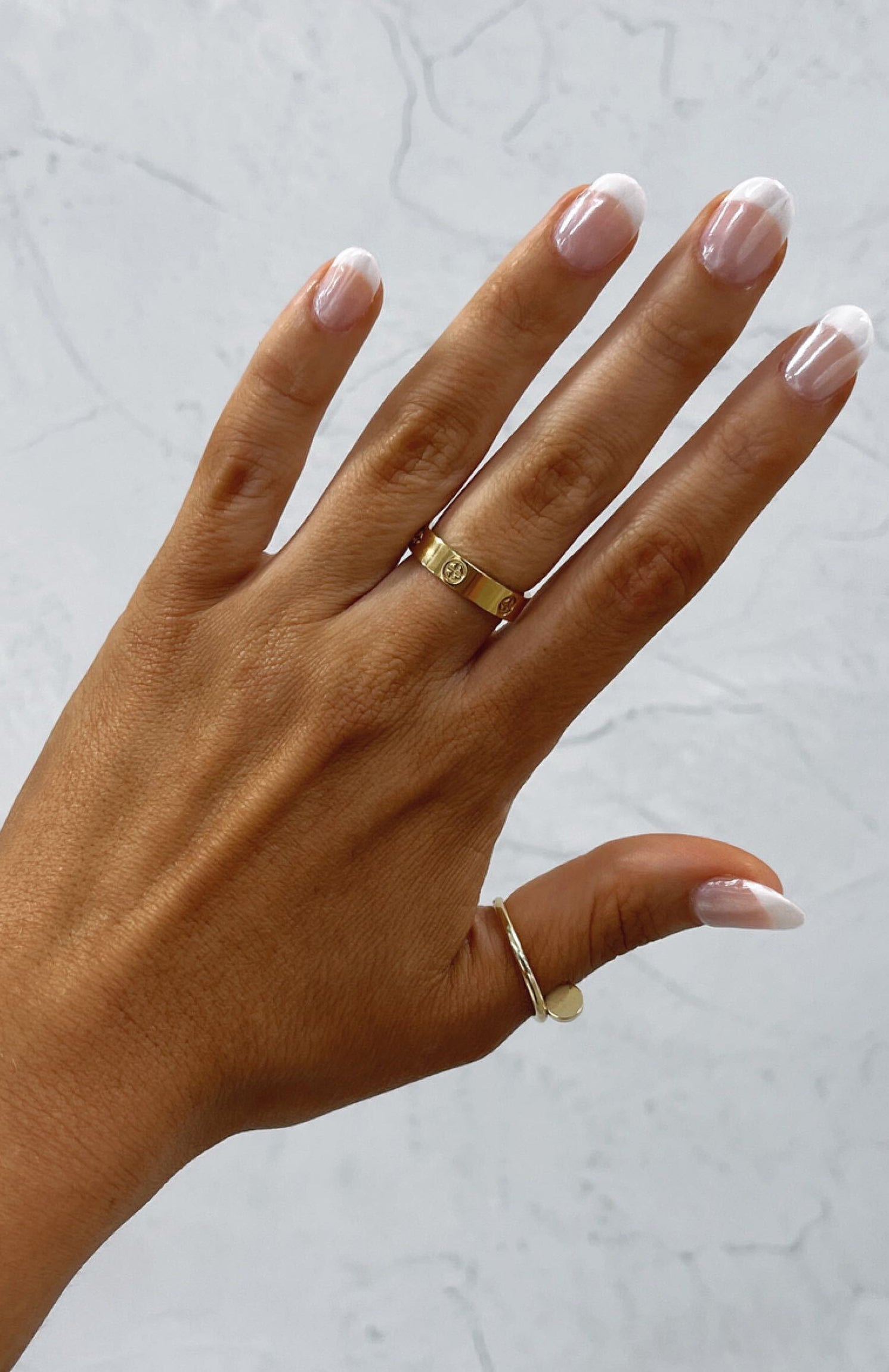 Gold Plated Bridie Ring - Size 6-8, Everyday Fashion Jewelry