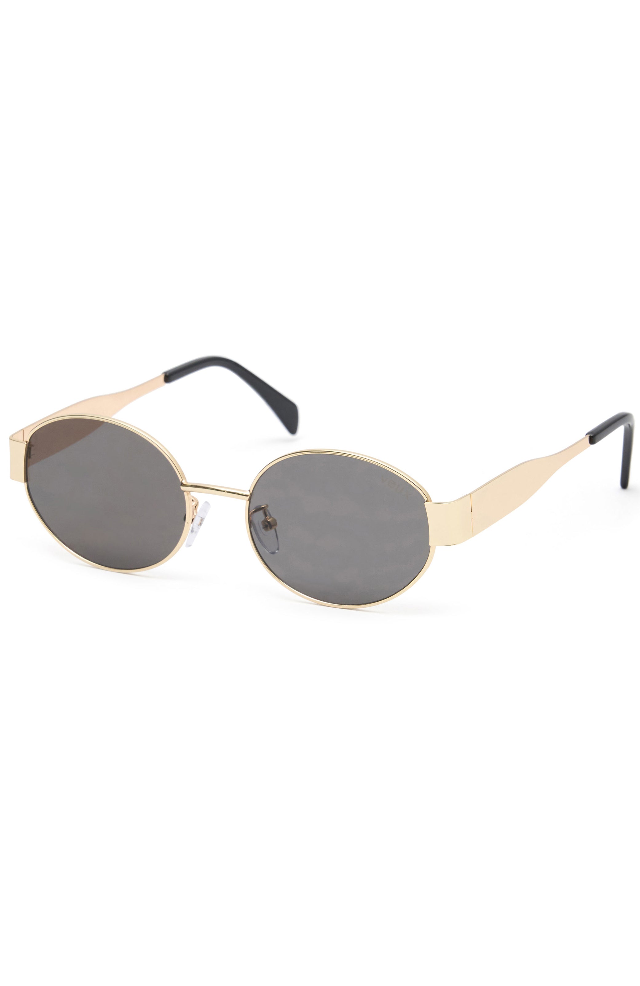 Oasis Gold & Black Sunglasses with Glass Lenses