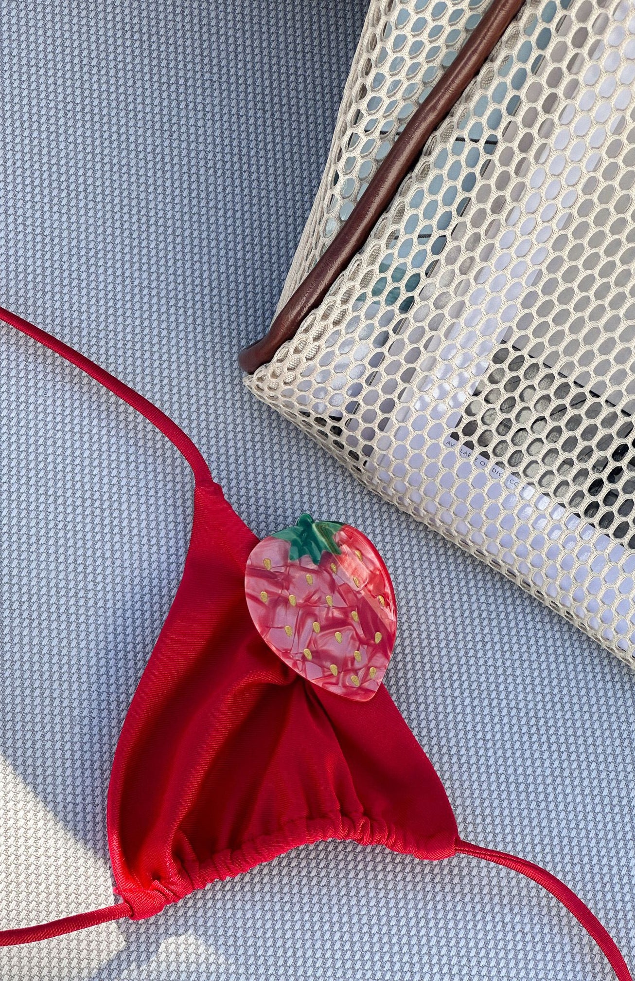 Strawberry Hair Clip with Secure Grip - Piper Hair Accessory