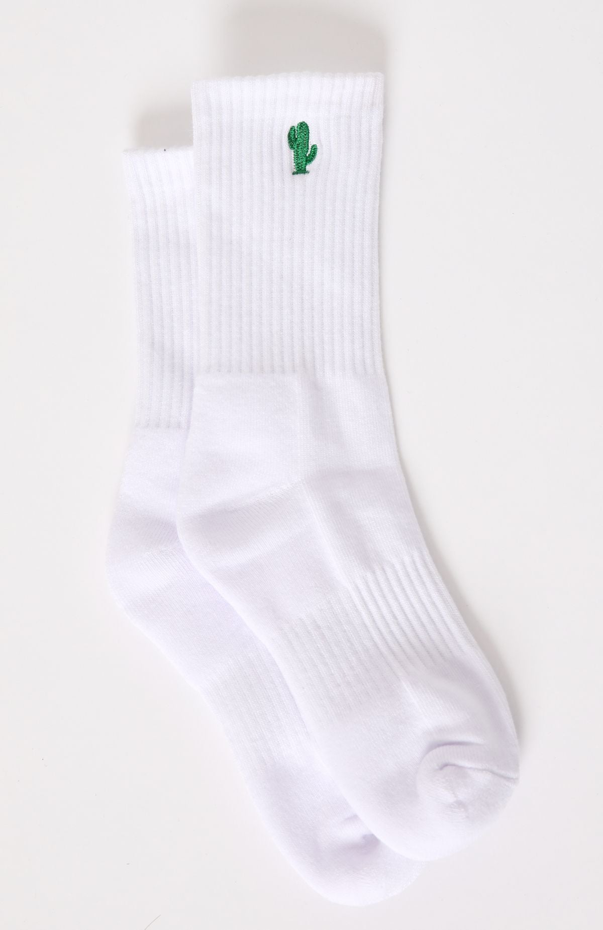 White Cotton Crew Socks - Oh So Comfy with Cushioned Arch Support