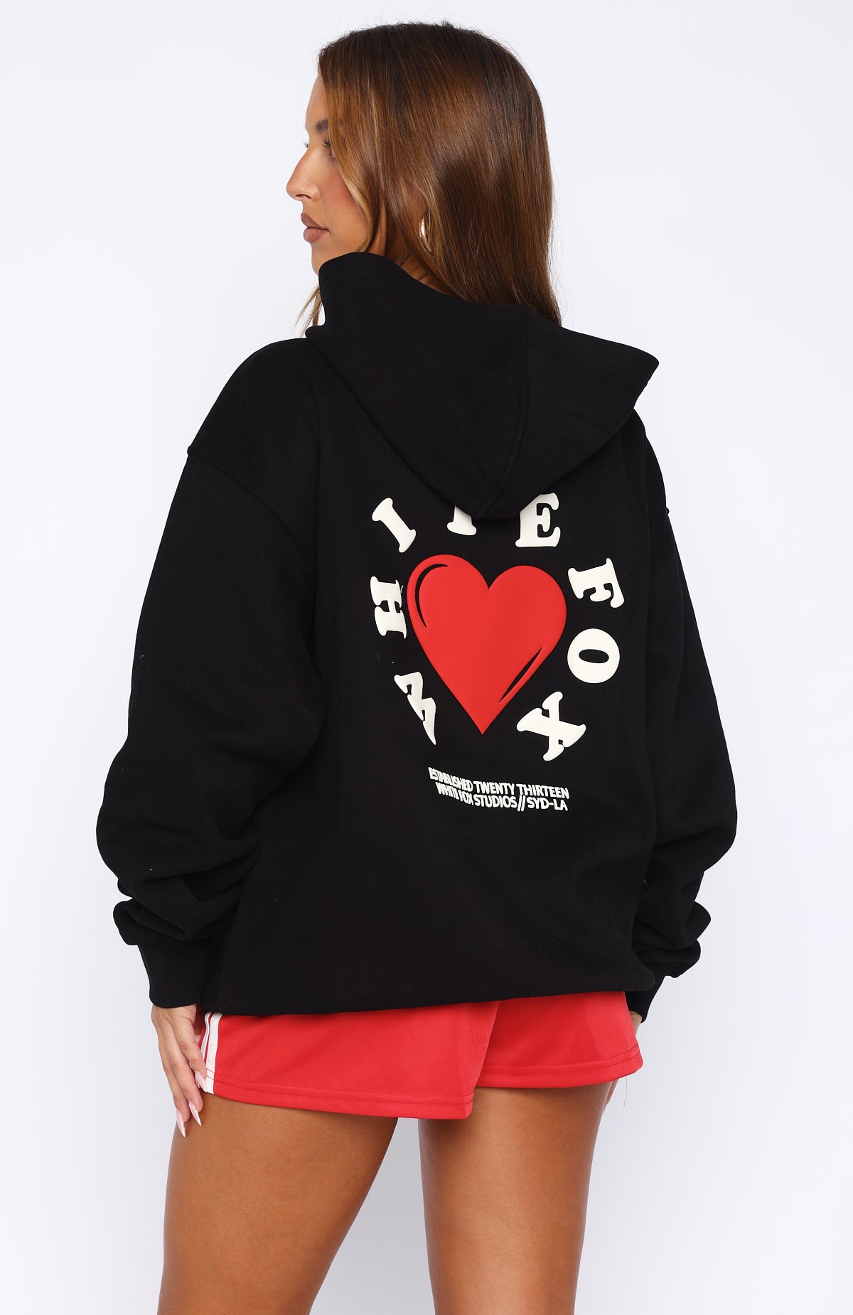 We Don't Talk Anymore Black Oversized Hoodie - Soft Fleece