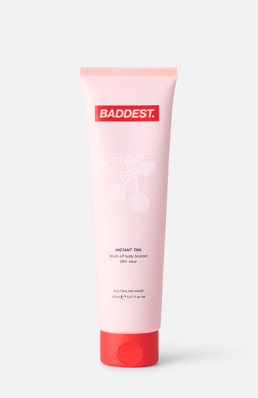 BADDEST Instant Self Tanner - Washable Bronzer for Instant Glow
