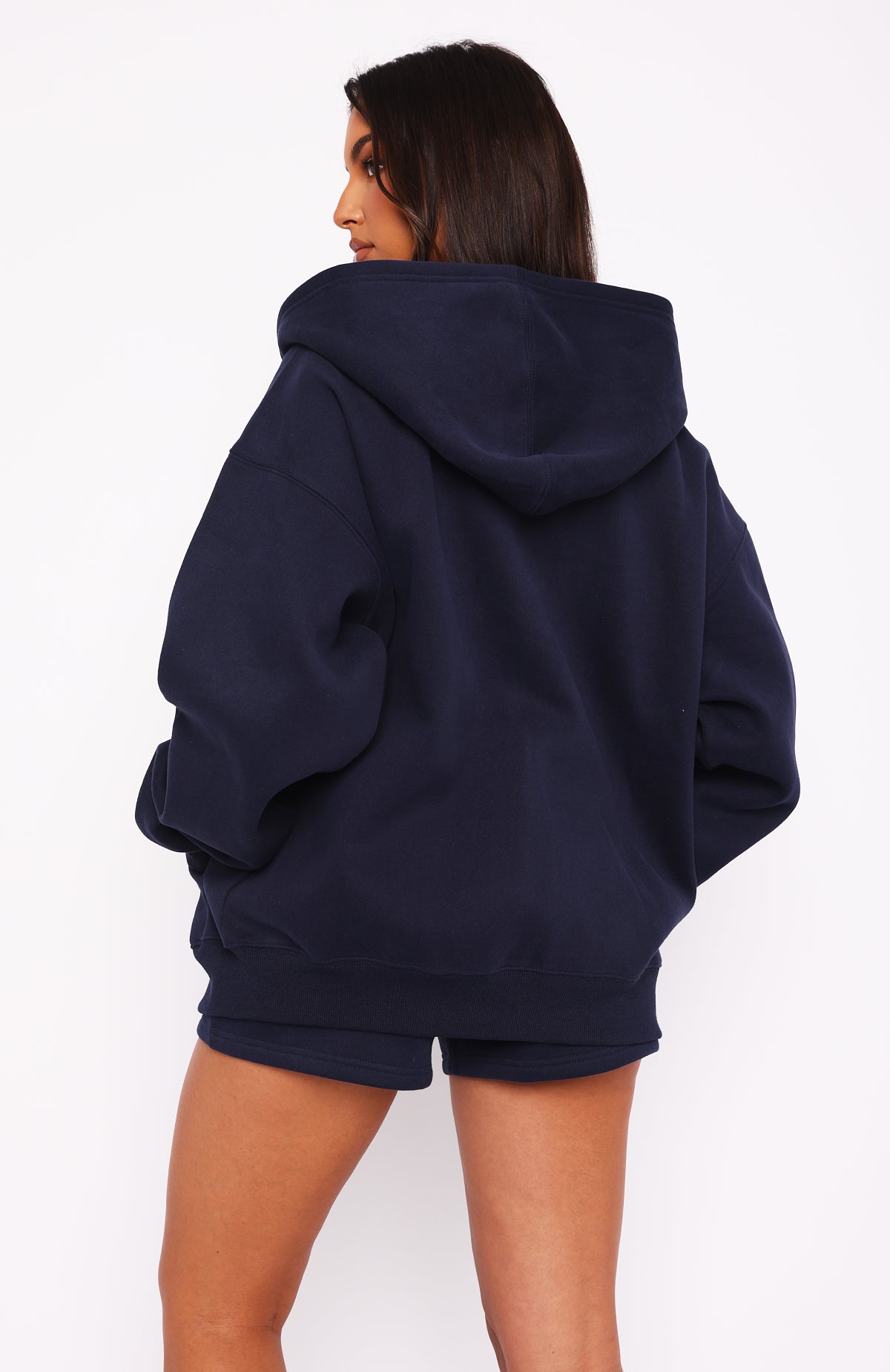 Season 7 Deep Sea Zip-Up Fleece Hoodie - Oversized & Cozy