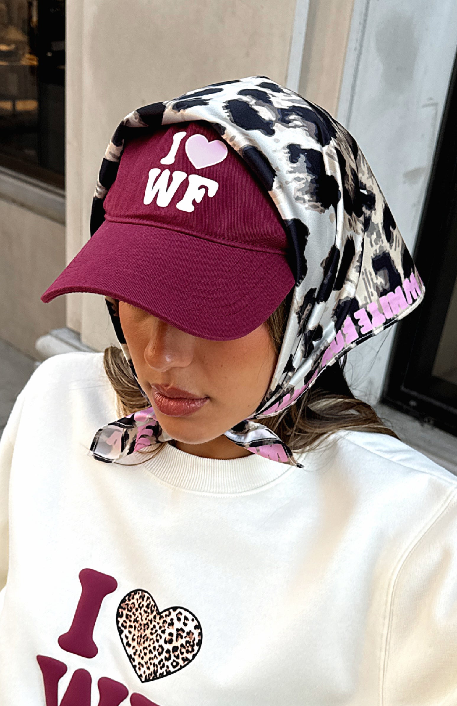 11th Street Raspberry Jelly Snapback Cap - White Fox Logo
