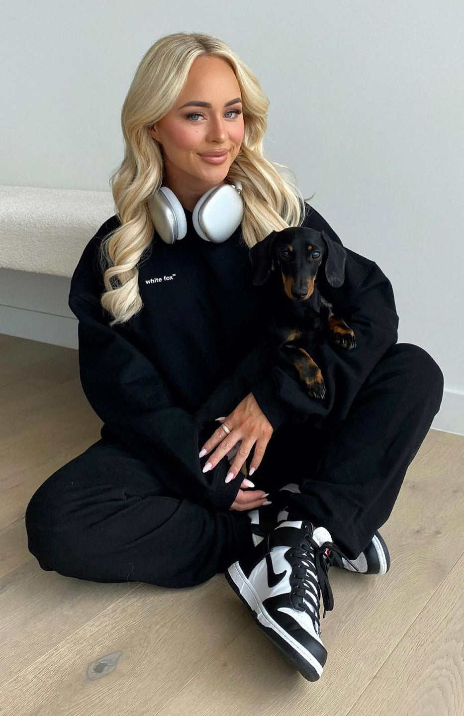 Black Own The Moment Unisex Sweater - Ribbed Neckline & Soft Loopback