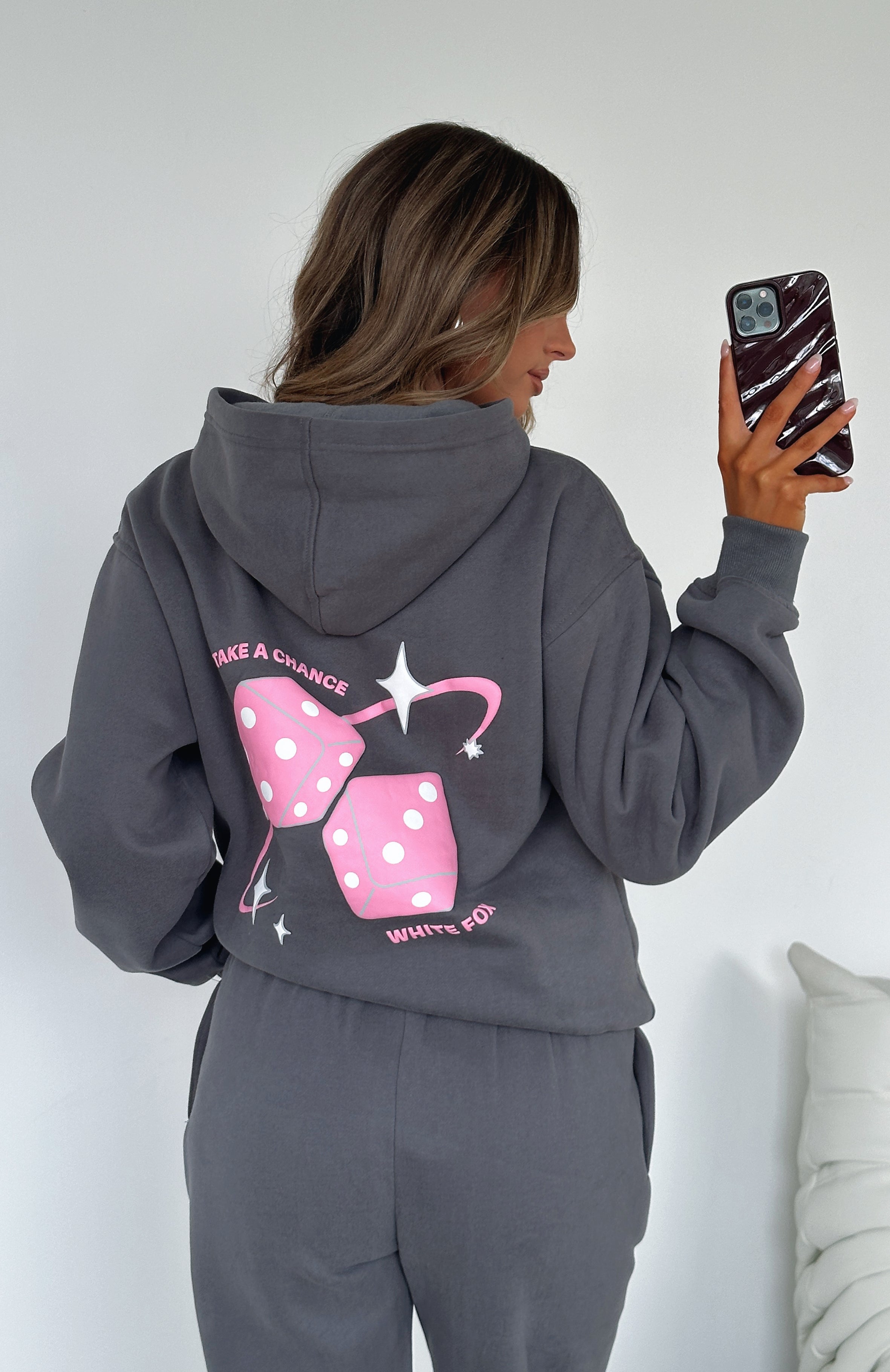 Always A Risk Volcanic Oversized Hoodie - Soft Fleece, Unisex Fit