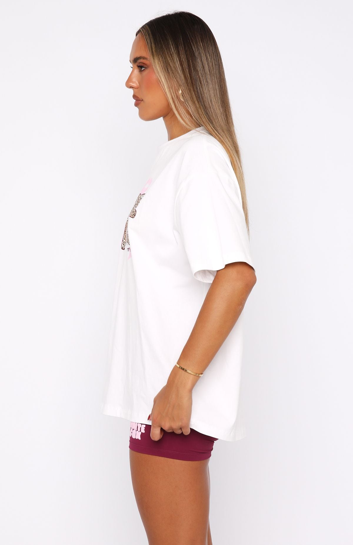 11th Street Oversized Leopard Print Tee - She's So Lucky Design