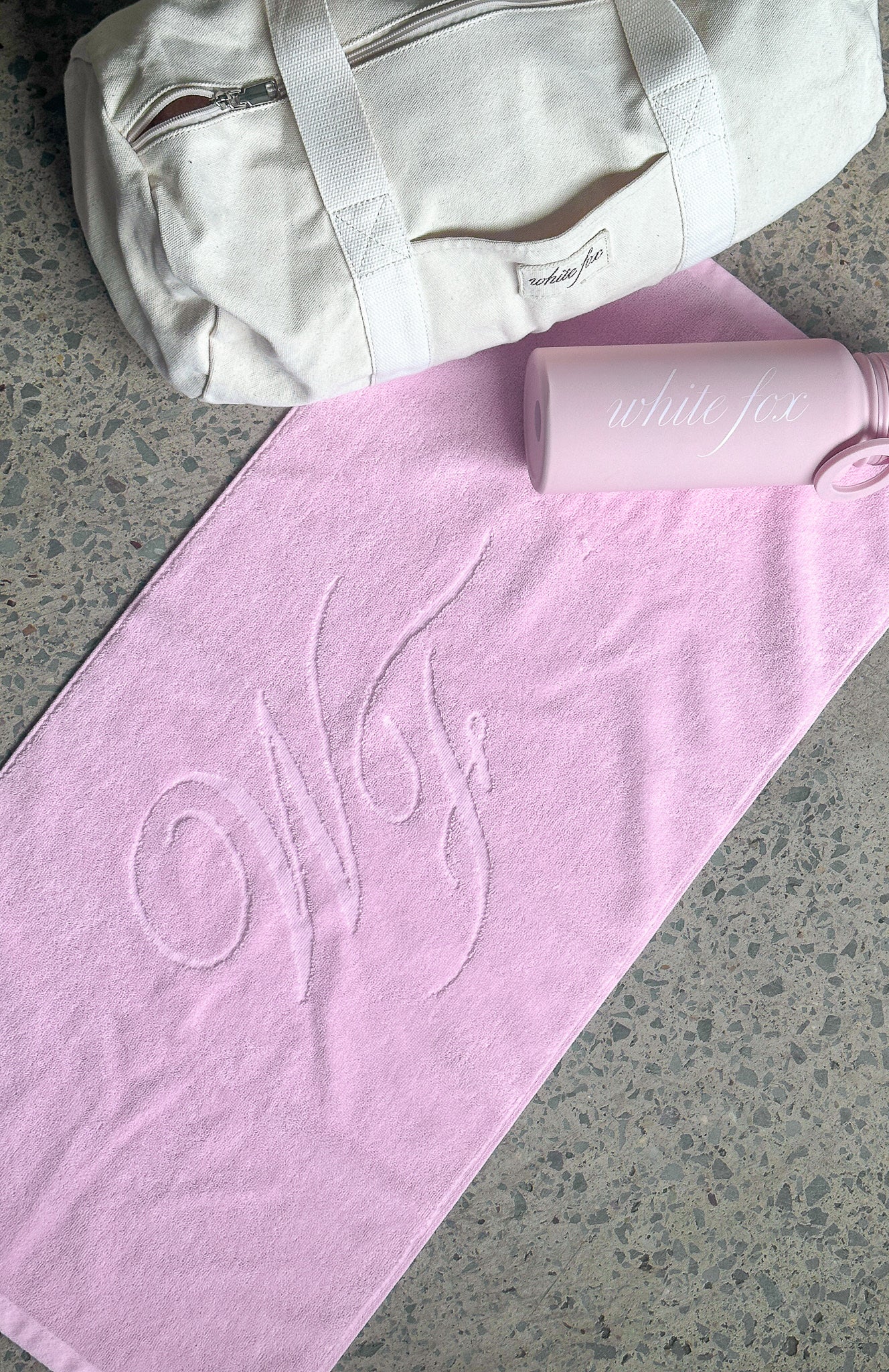Baby Pink Gym Towel – Soft Cotton Feeling Fresh Workout Towel