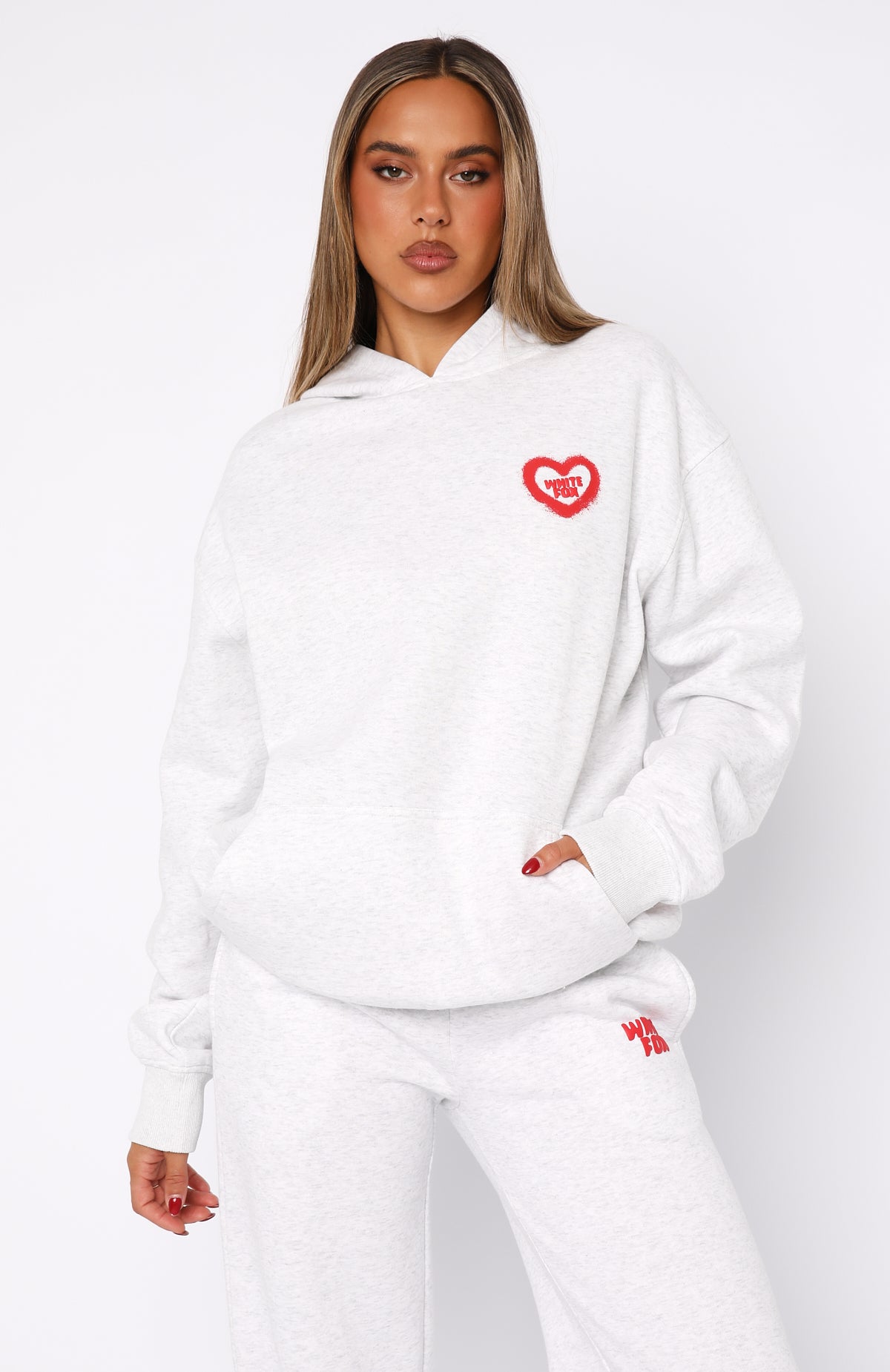 11th Street City Girl Oversized Zip Hoodie - Cherry Glaze