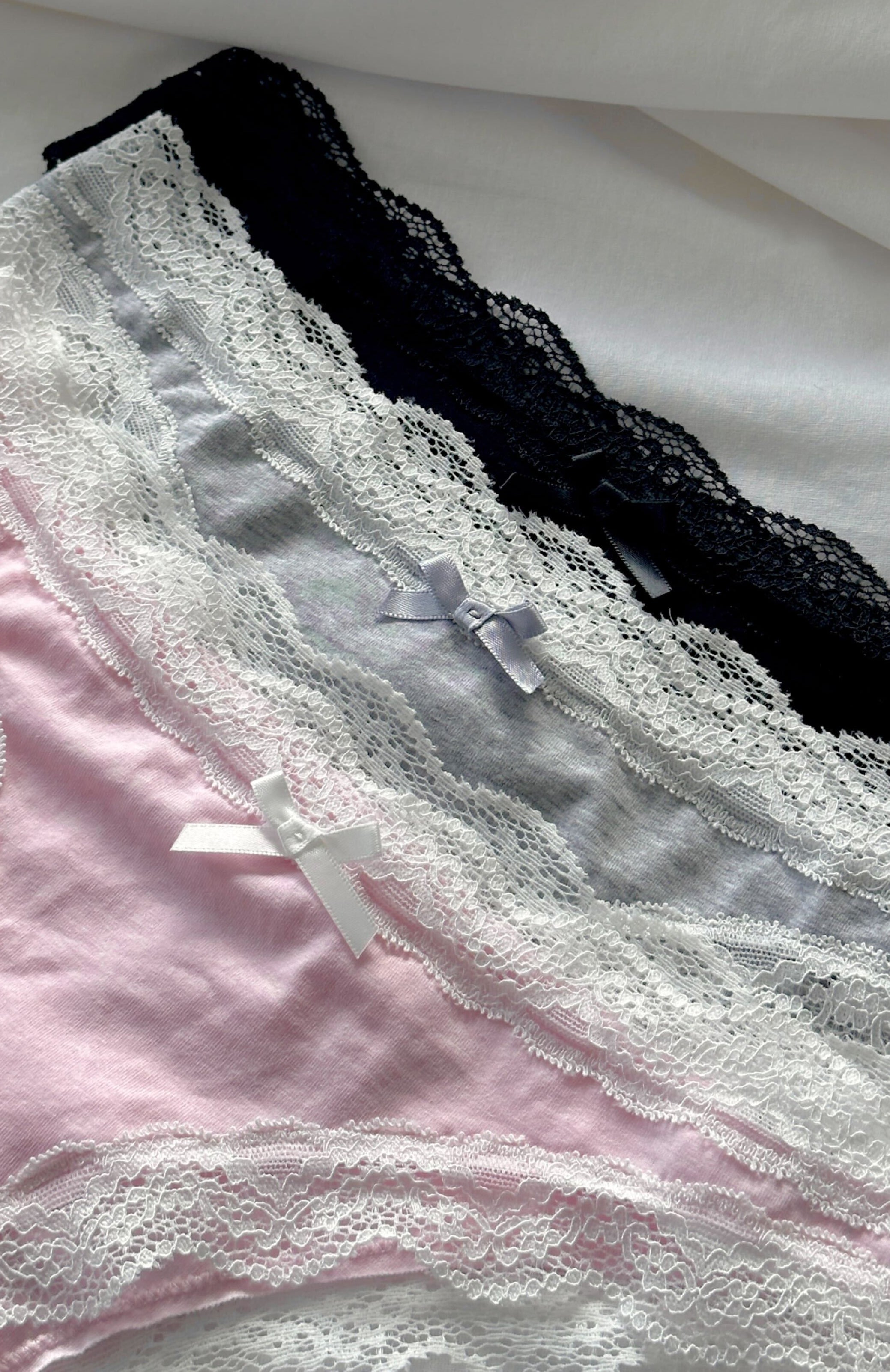 Honeybee Cotton Underwear 3-Pack - Breathable Hipster Briefs