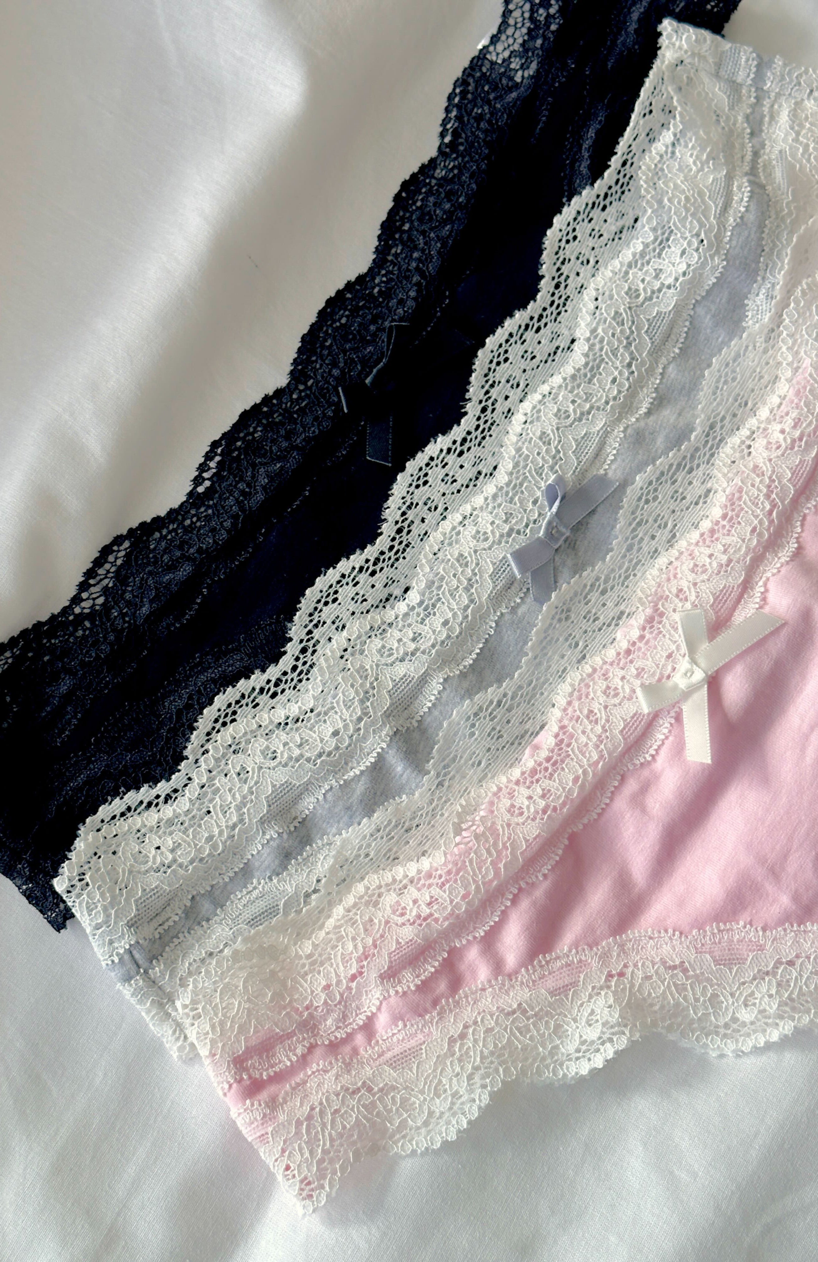 Honeybee Cotton Underwear 3-Pack - Breathable Hipster Briefs
