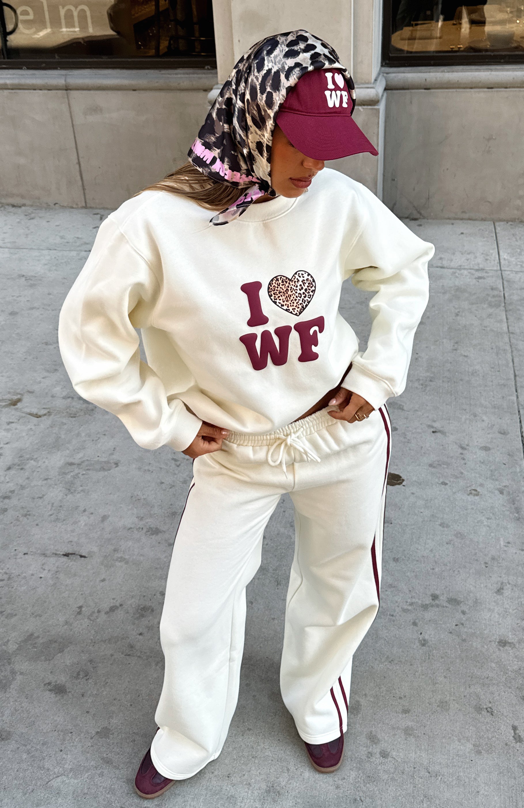 11th Street Oversized Fleece-Lined Sweater - Cake Batter
