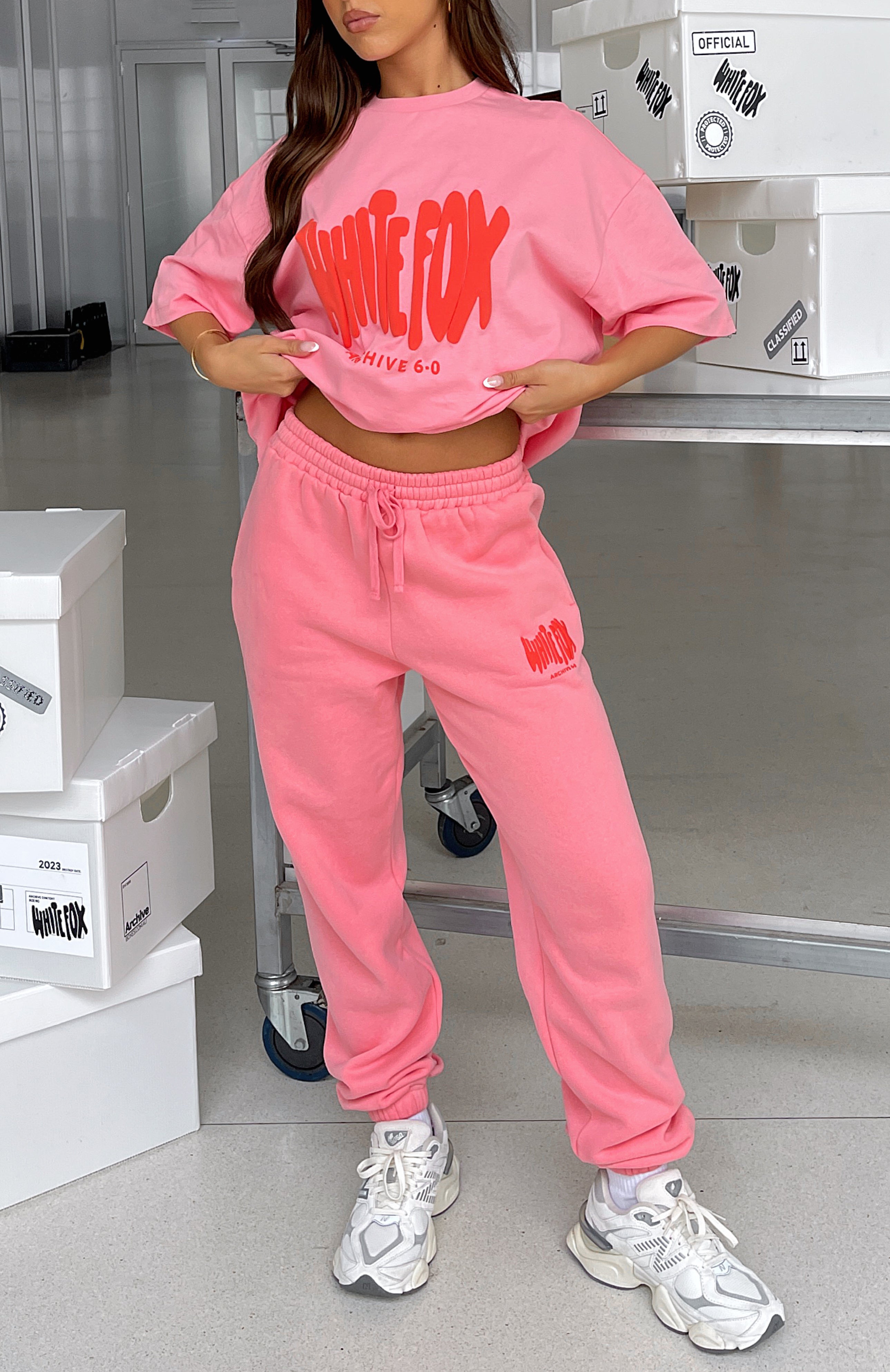Archive 6.0 Melon Fleece Sweatpants with Drawstring Waist