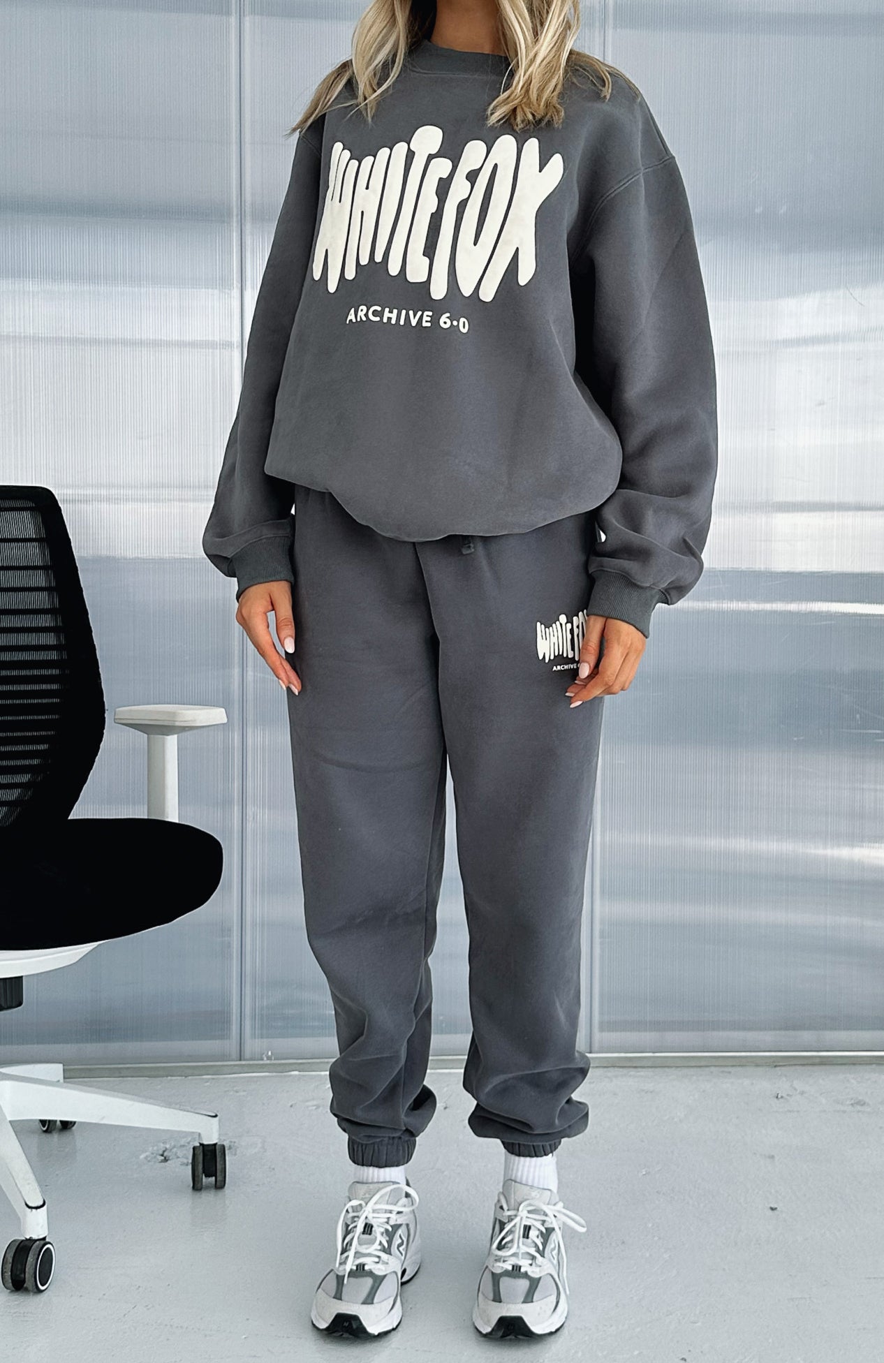 Archive 6.0 Fleece Sweatpants with Drawstring Waist - Ash
