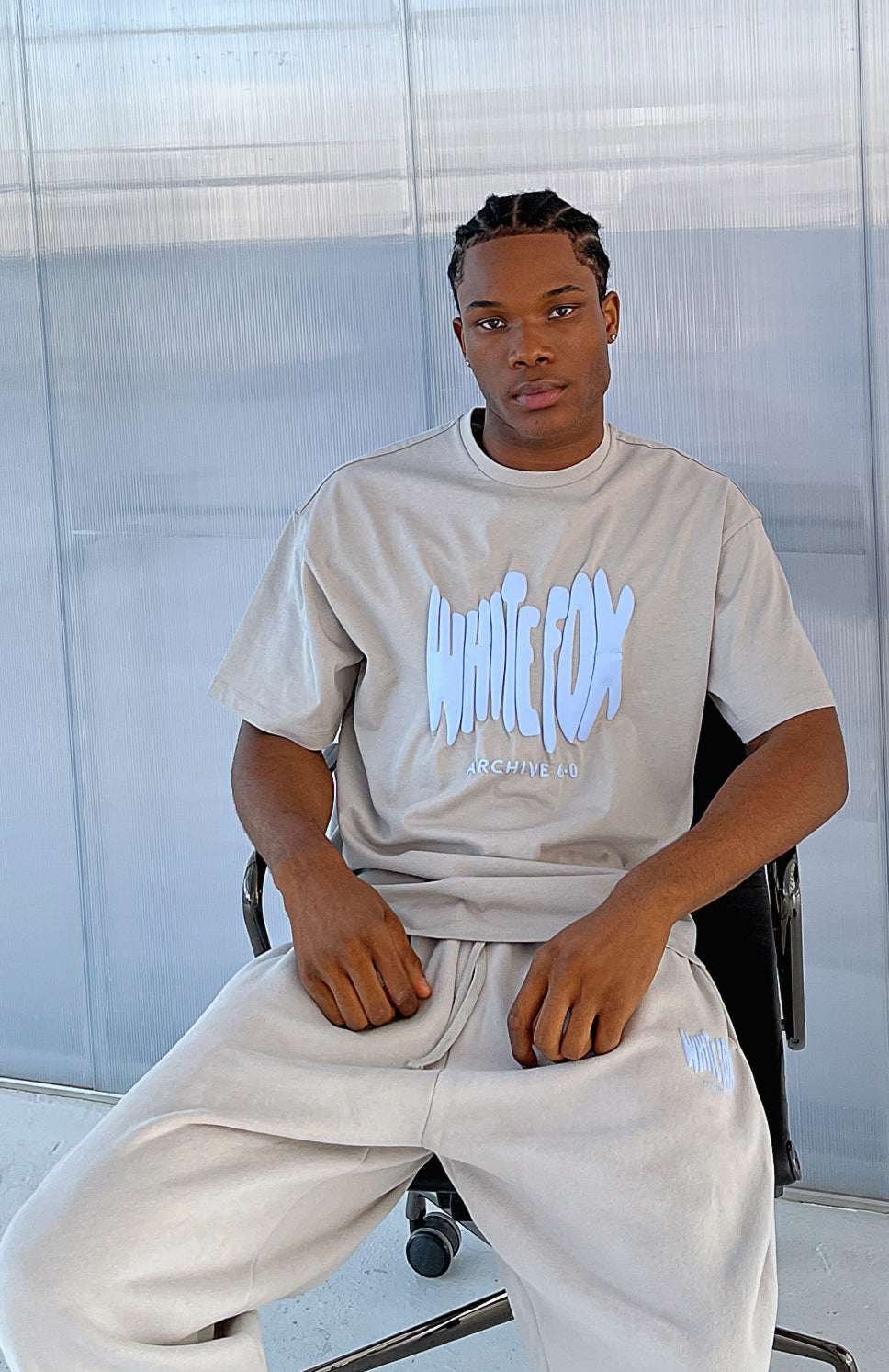 Archive 6.0 Oversized Cotton T-Shirt in Dove