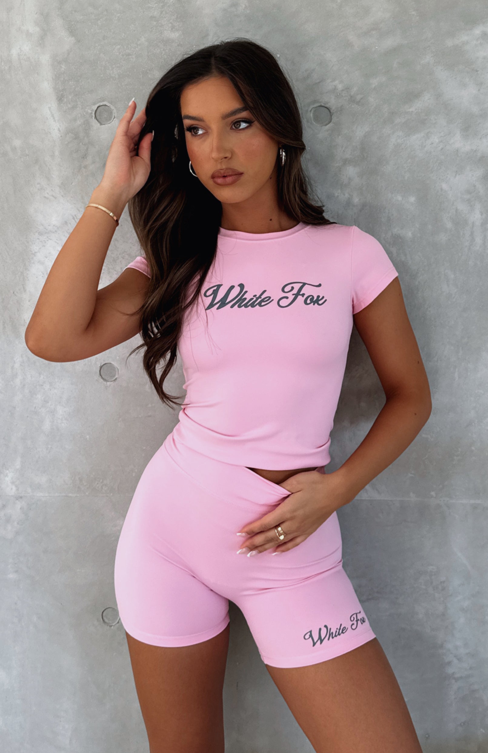 Season 7 Tulle Baby Tee with Logo Print