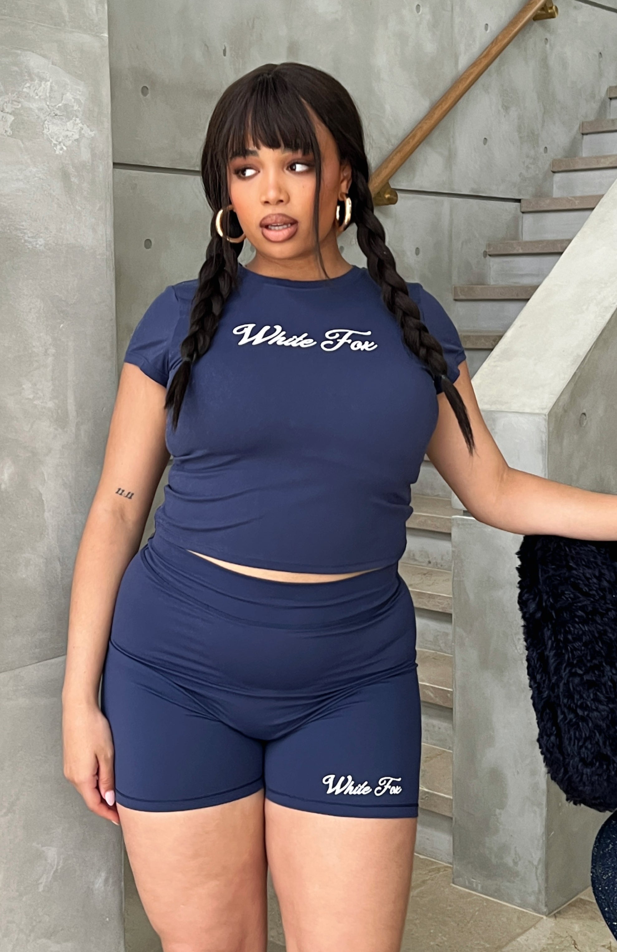 Season 7 Coastal Scoop Neck Baby Tee - Nylon Blend