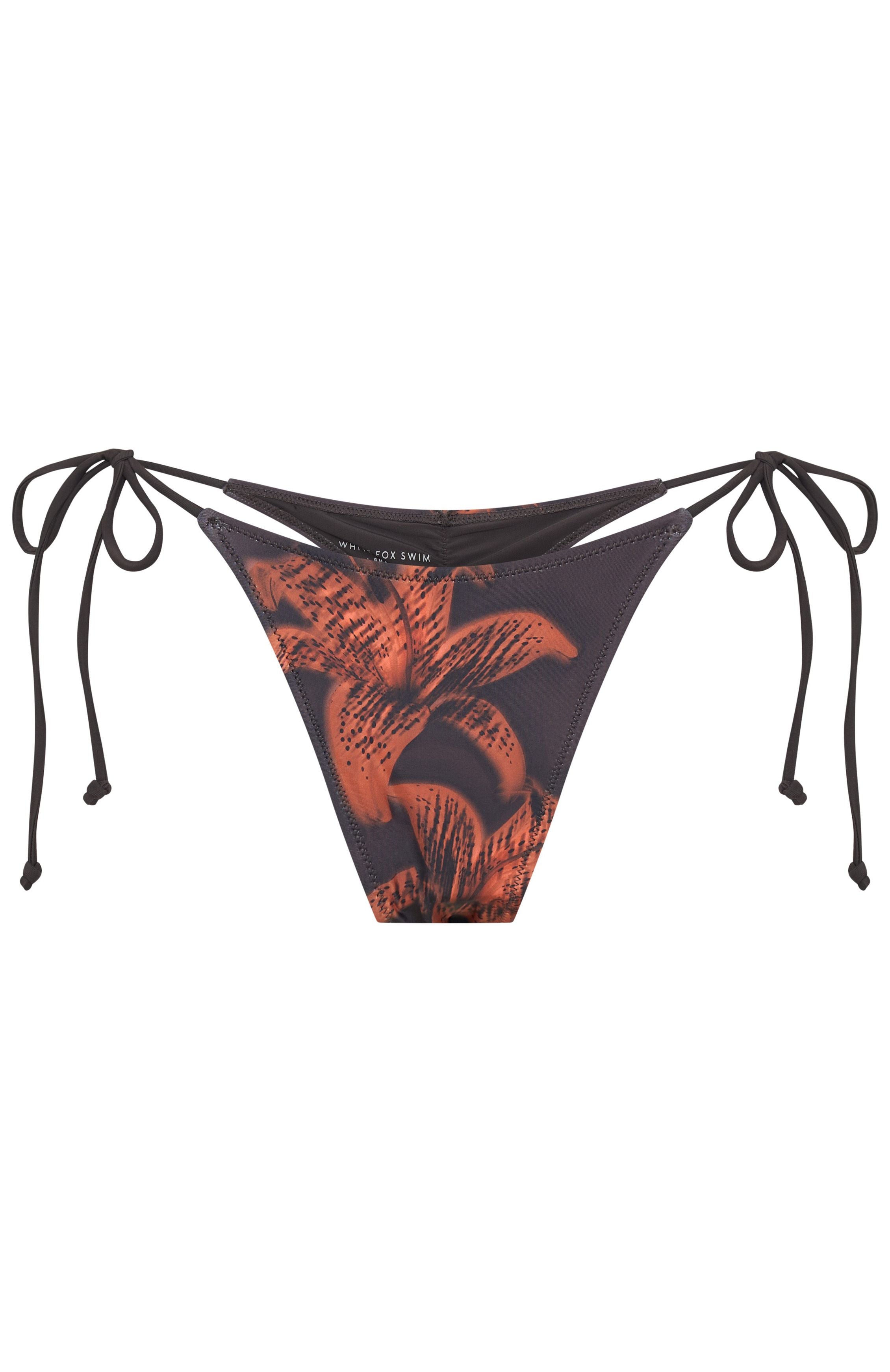White Fox Swim Cabo Bikini Bottoms - Chai Lily Cheeky Cut