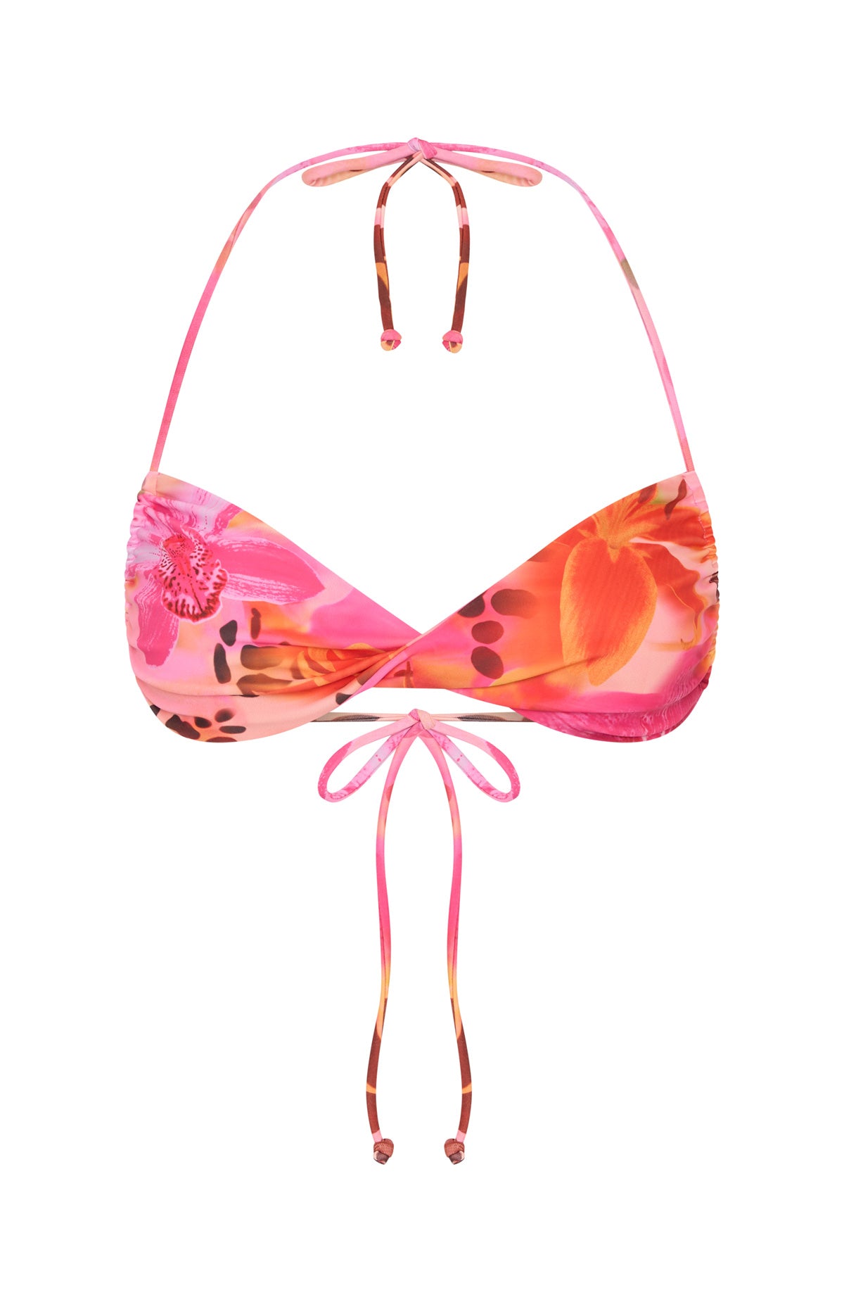 White Fox Swim Mermaid Bikini Top - Adjustable Straps, No Padding