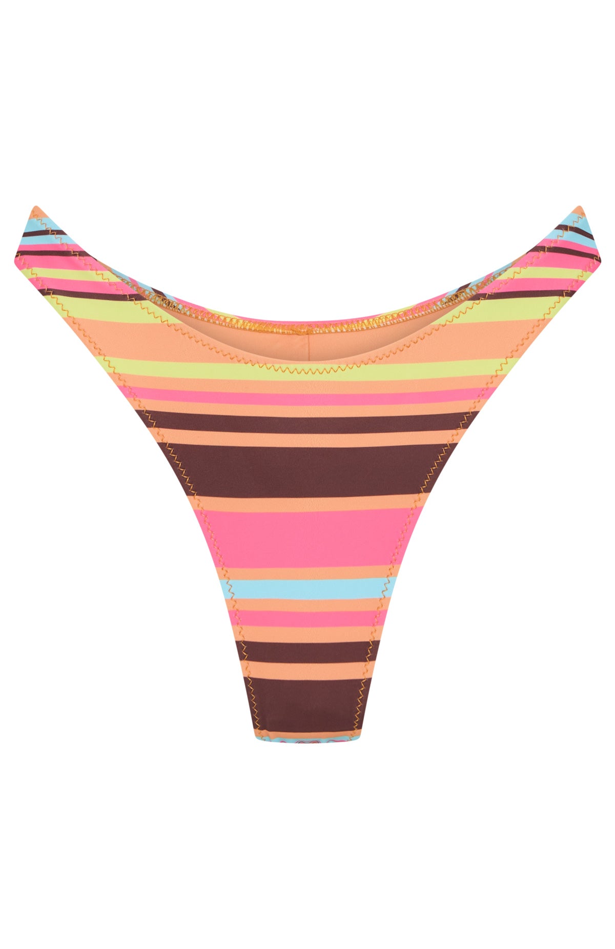 White Fox Swim Belmont Cheeky Bikini Bottoms - Candy Luxe