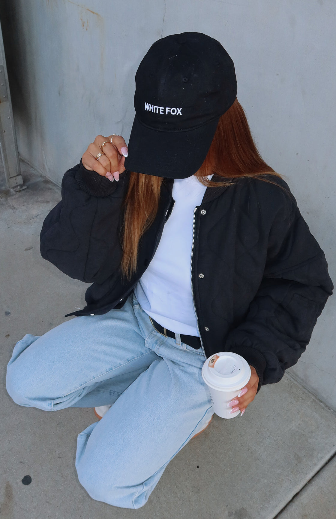 Women's Black Quilted Bomber Jacket - Oversized Soft Love Style