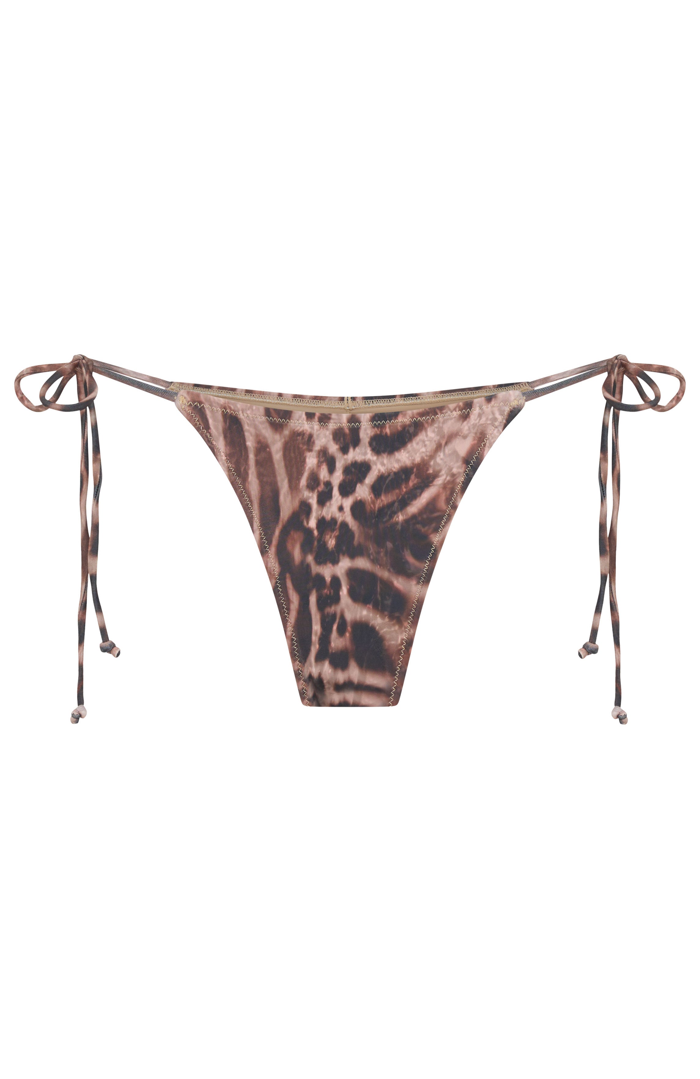White Fox Swim Cabo Cheeky Bikini Bottoms - Wild Print