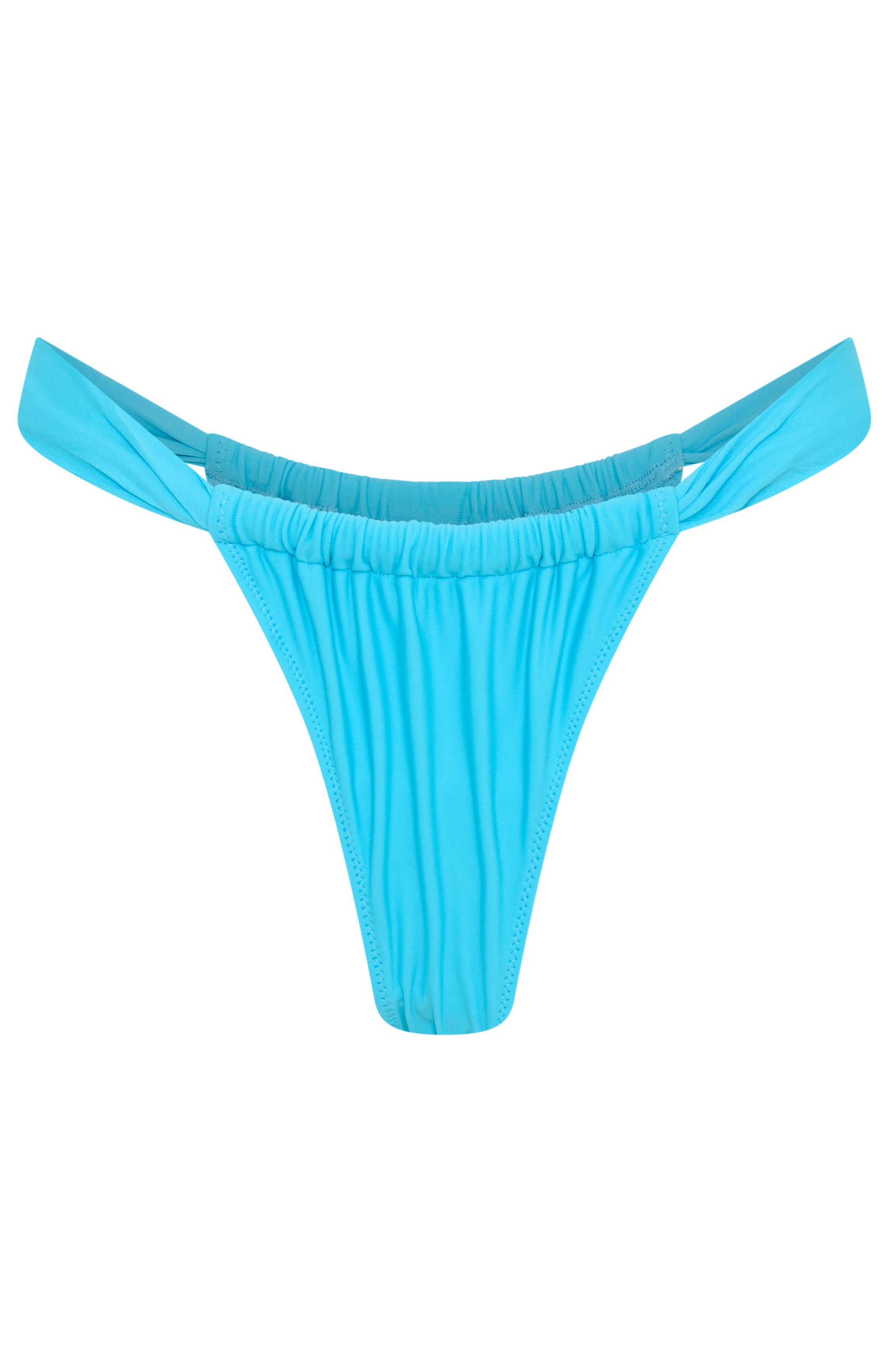 White Fox Swim Huskisson Cheeky Bikini Bottoms - Aquamarine