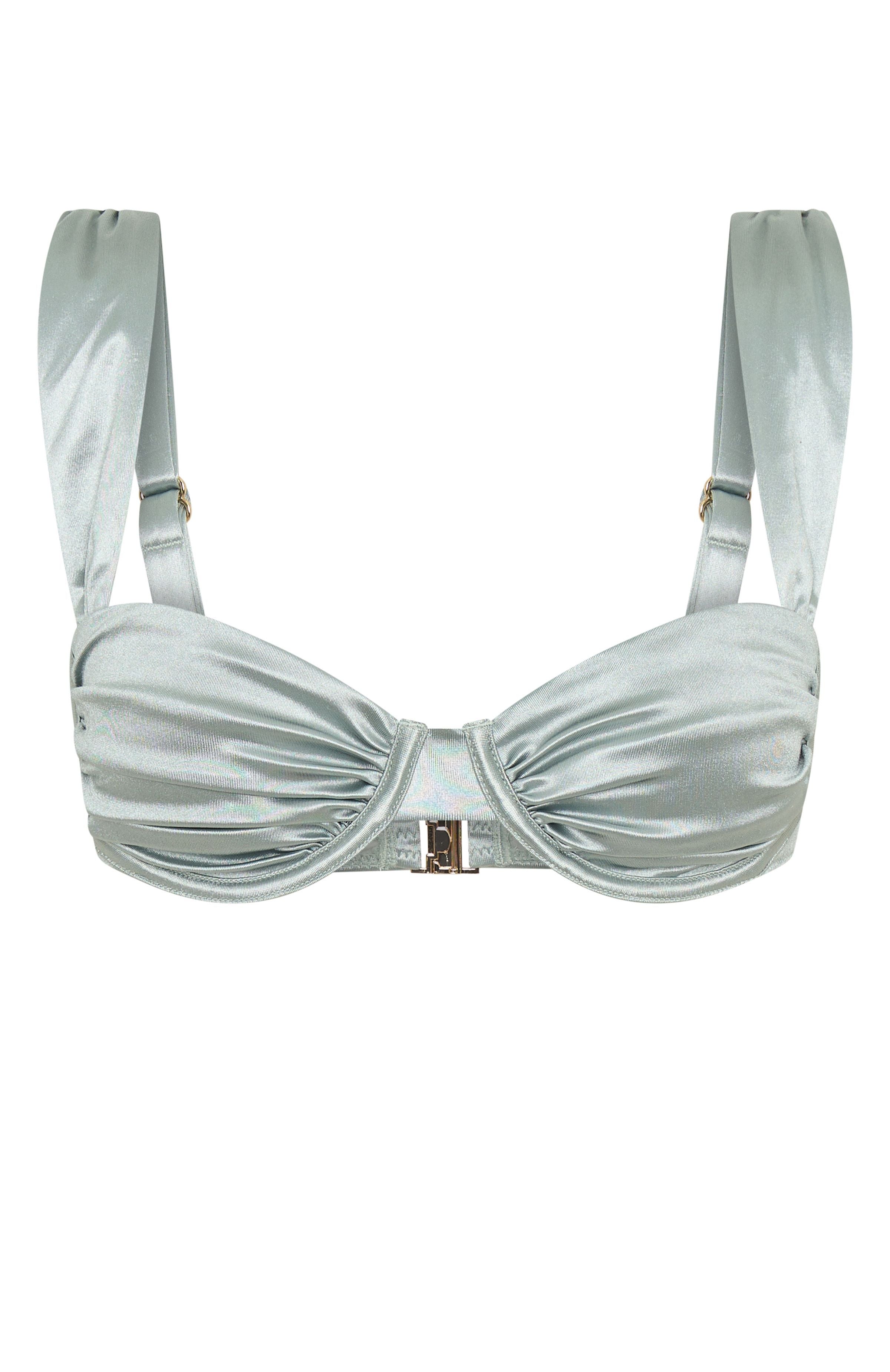 White Fox Dani Seafoam Underwire Bikini Top