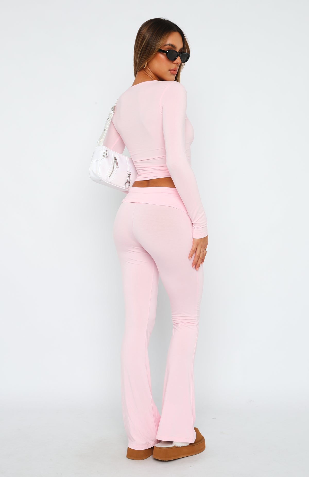 Baby Pink Modal Lounge Pants - Don't You Worry Pants