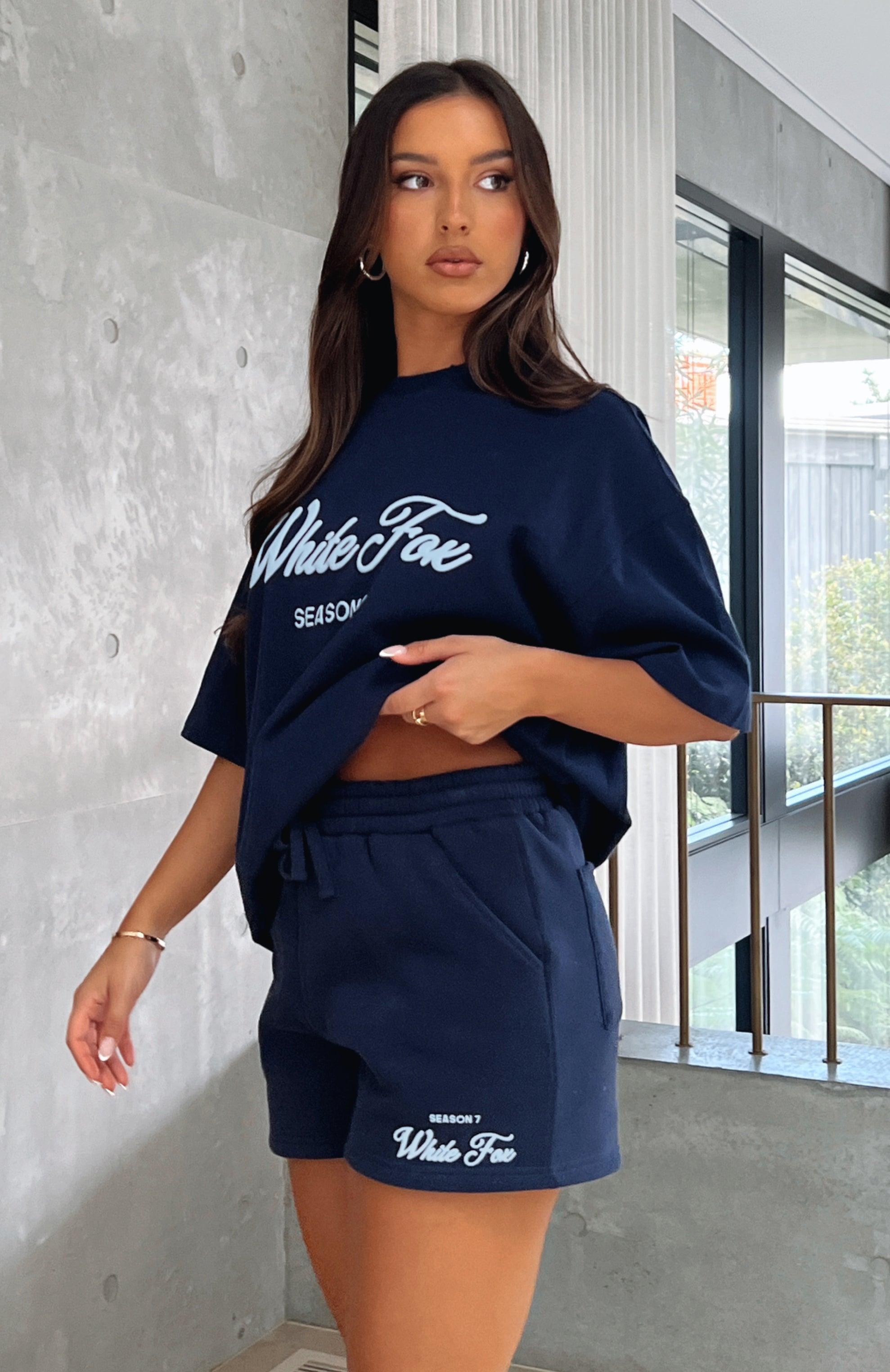 Season 7 Fleece Lounge Shorts - Deep Sea Comfort Fit