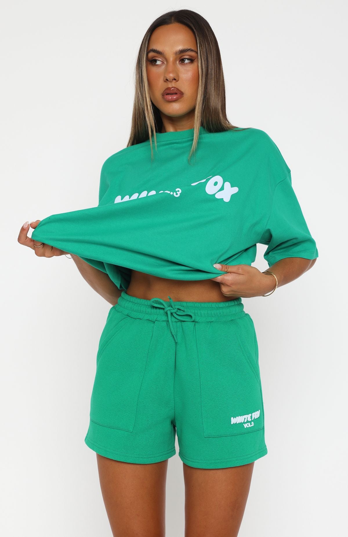 Offstage Fleece Lounge Shorts with Drawstring Waist